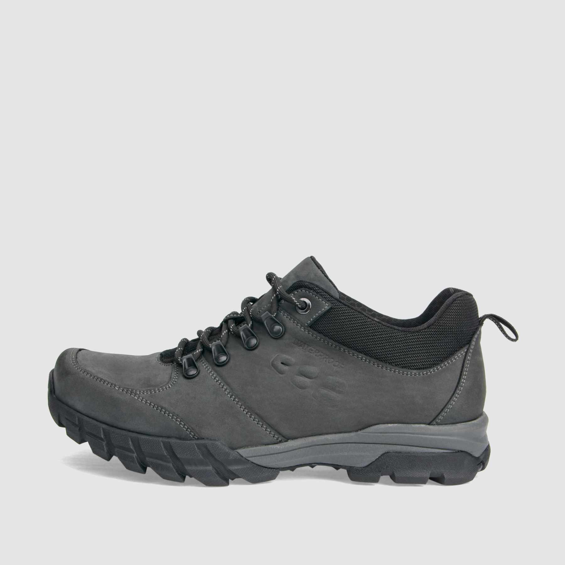 TAPI A-9156 trekking shoes, grey nubuck, waterproof