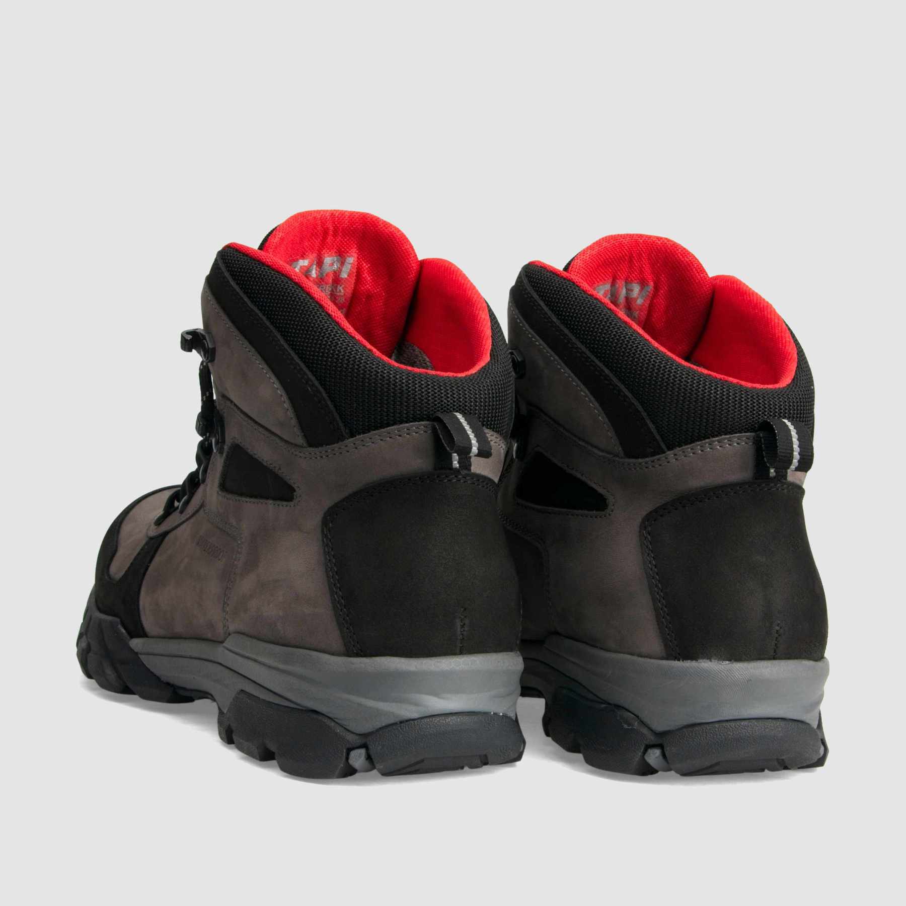 TAPI A-9153 trekking boot, grey nubuck, waterproof