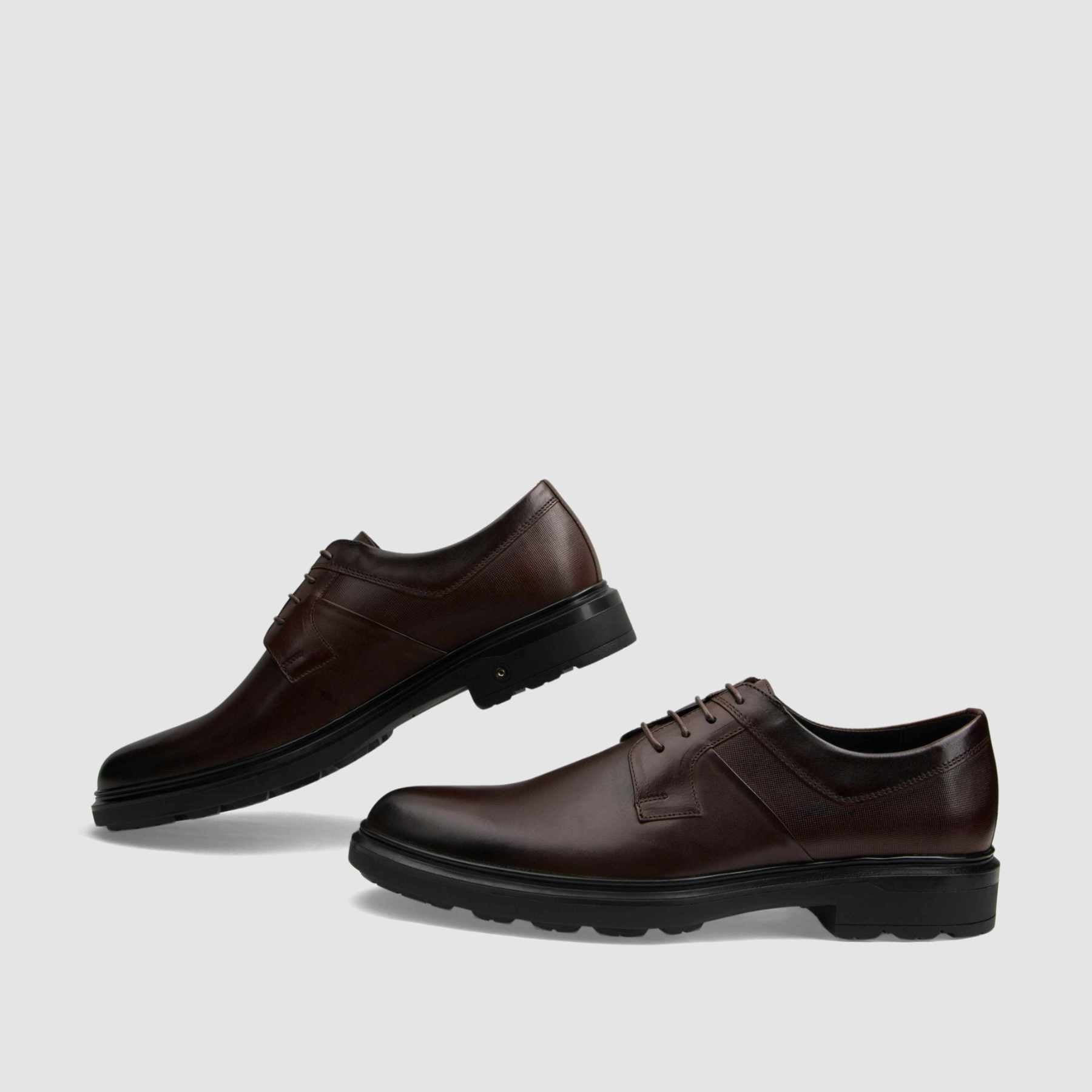 TAPI A-7476 formal shoe, brown smooth leather