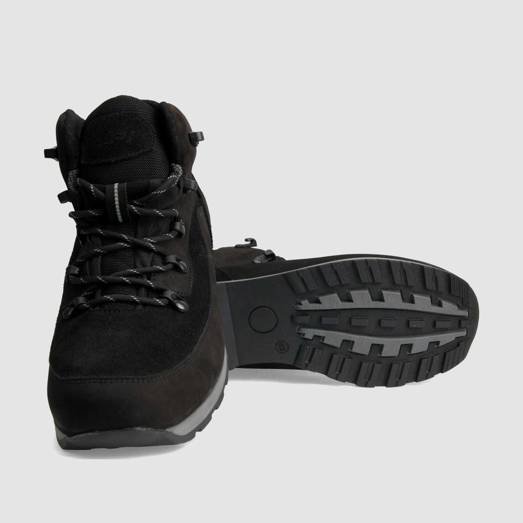 TAPI A-9165 trekking boot, black nubuck leather