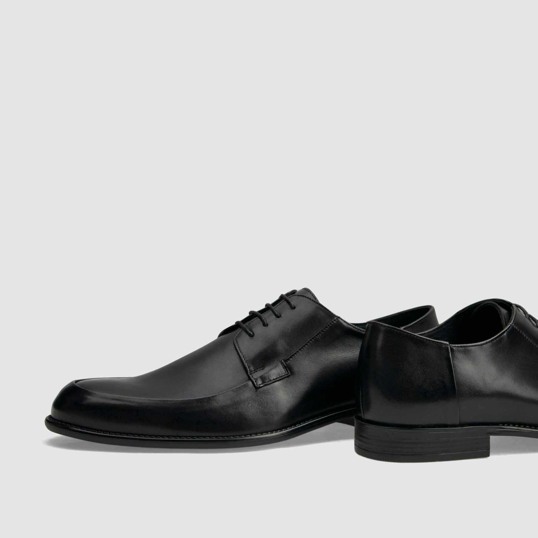 TAPI A-7256 formal shoe, black grain leather