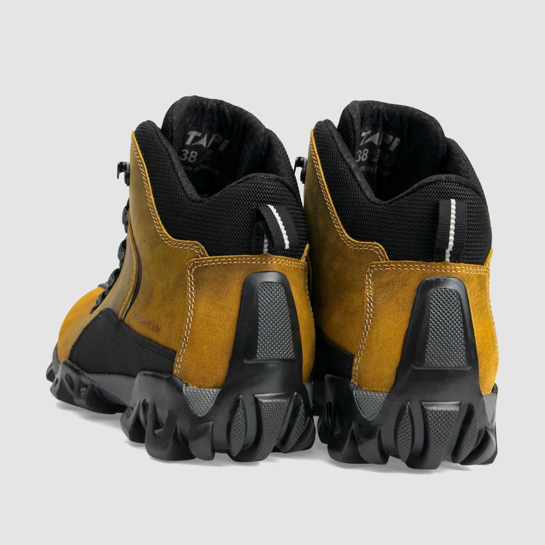 TAPI A-9012 trekking boot, yellow oiled leather, waterproof