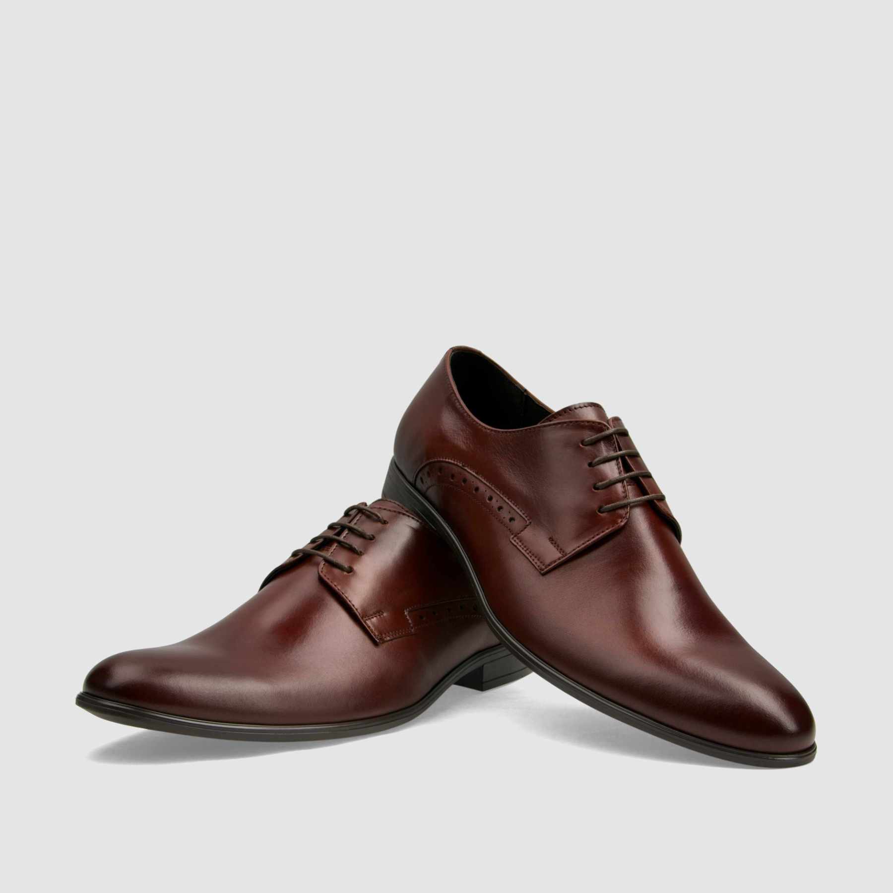 TAPI AA-6448 formal shoes, brown smooth leather