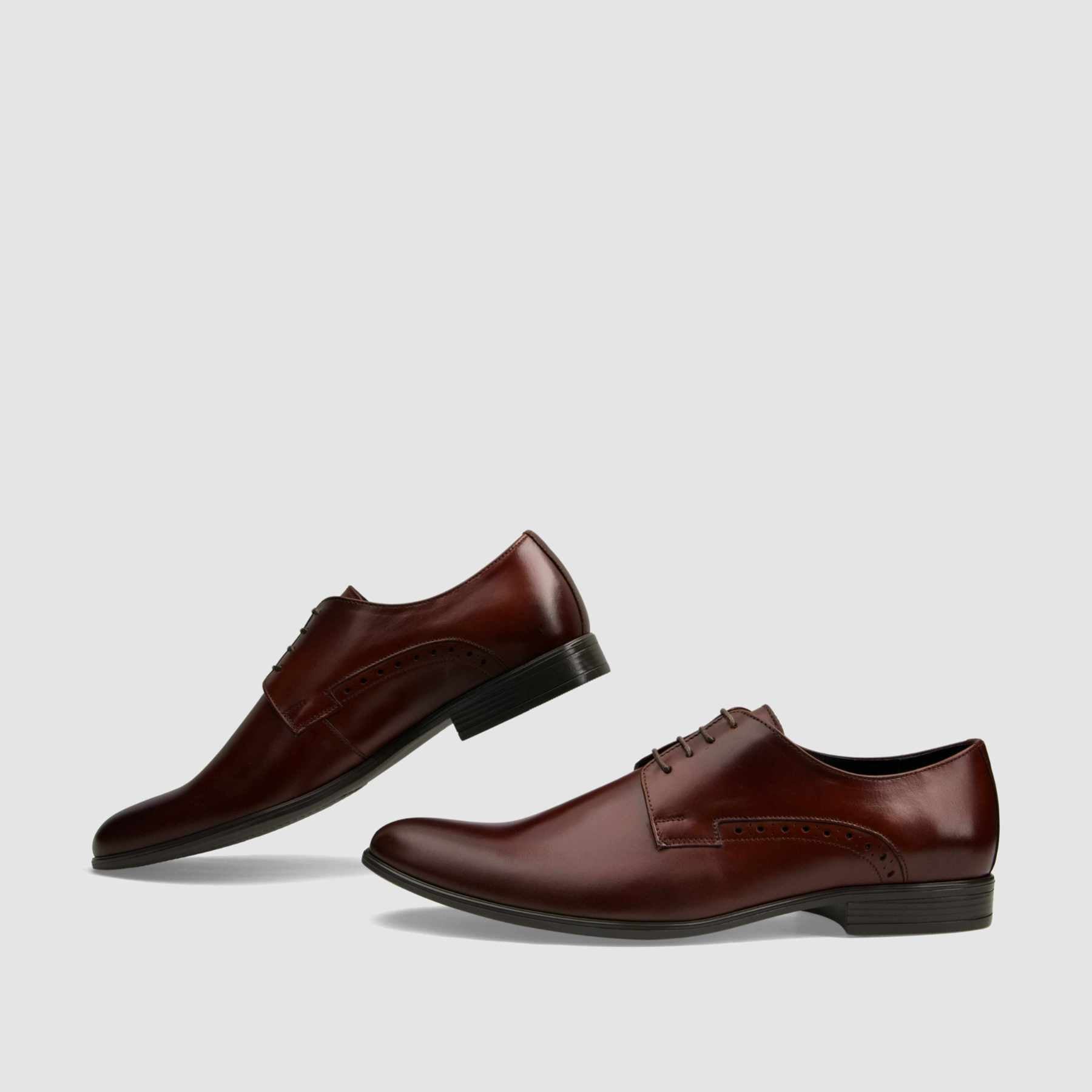TAPI AA-6448 formal shoes, brown smooth leather