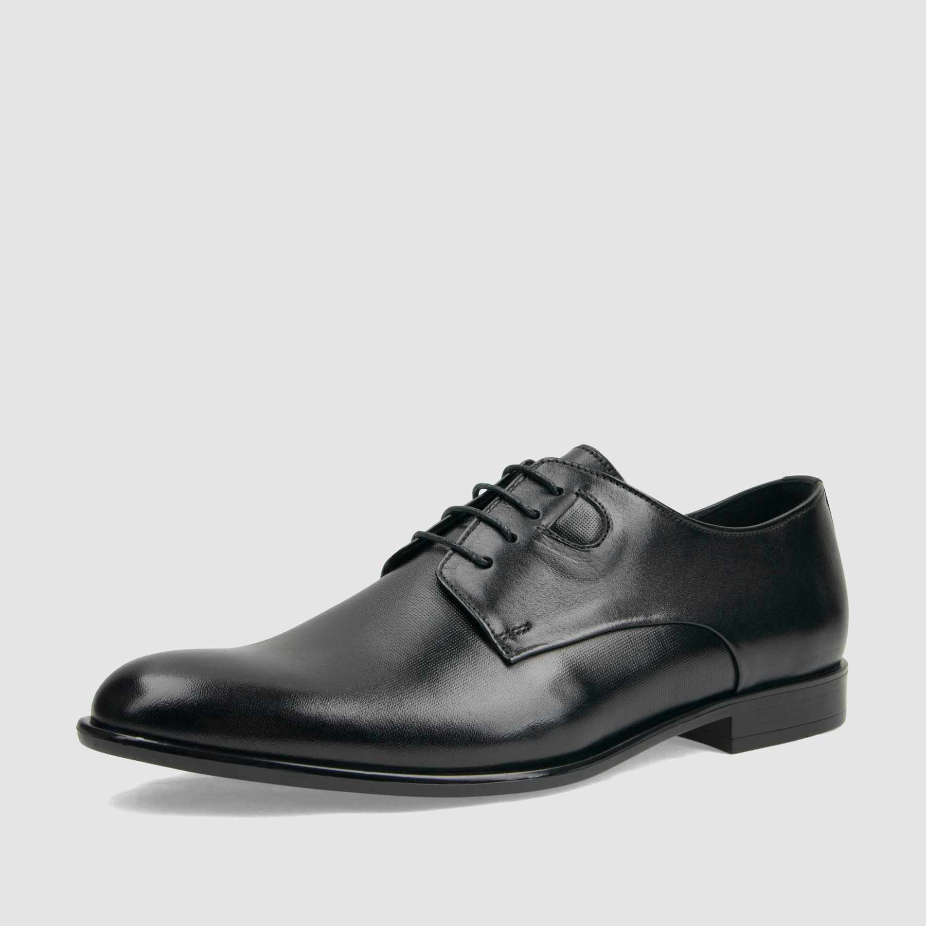 TAPI C-7205 formal shoe, black grain leather