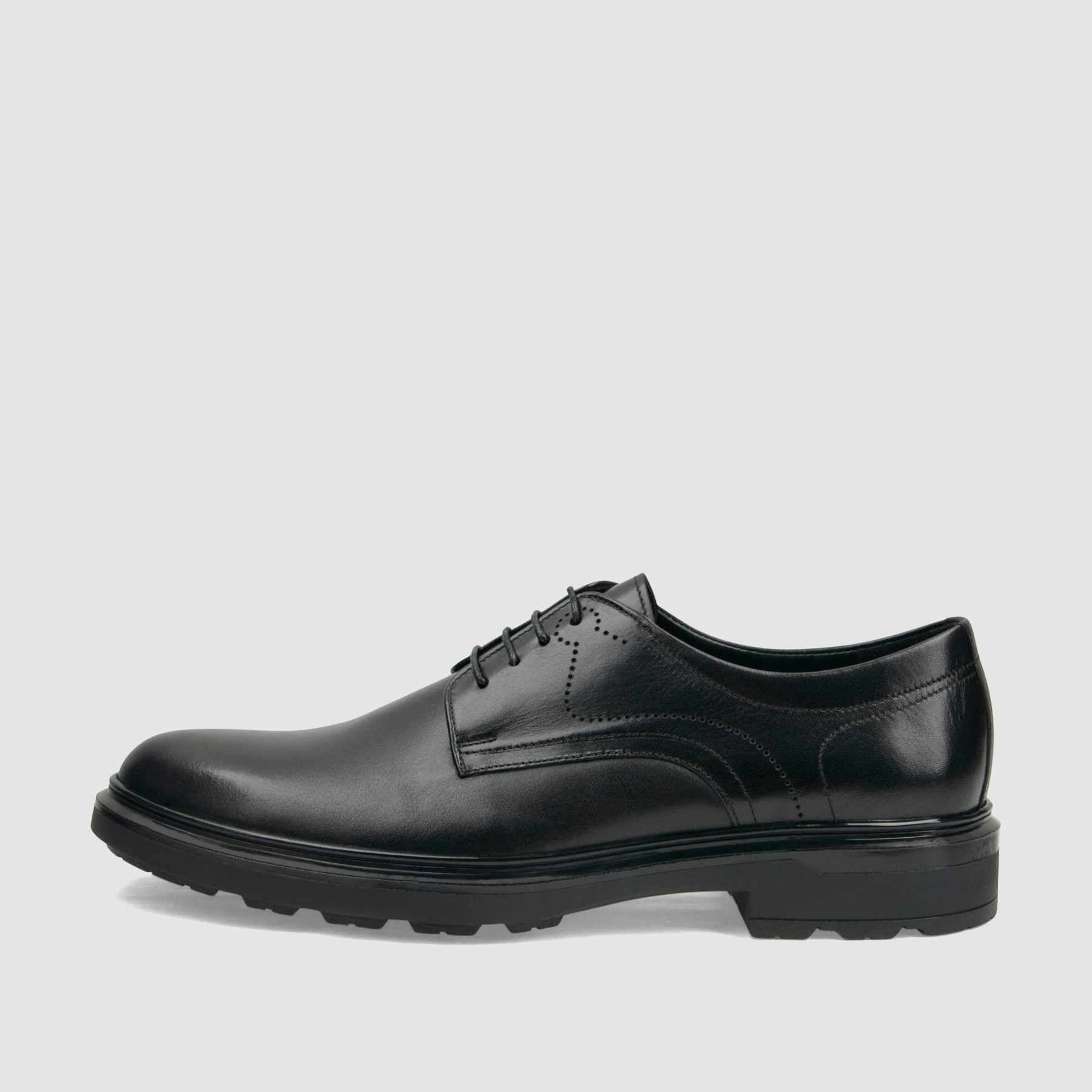 TAPI C-7455 formal shoe, black grain leather