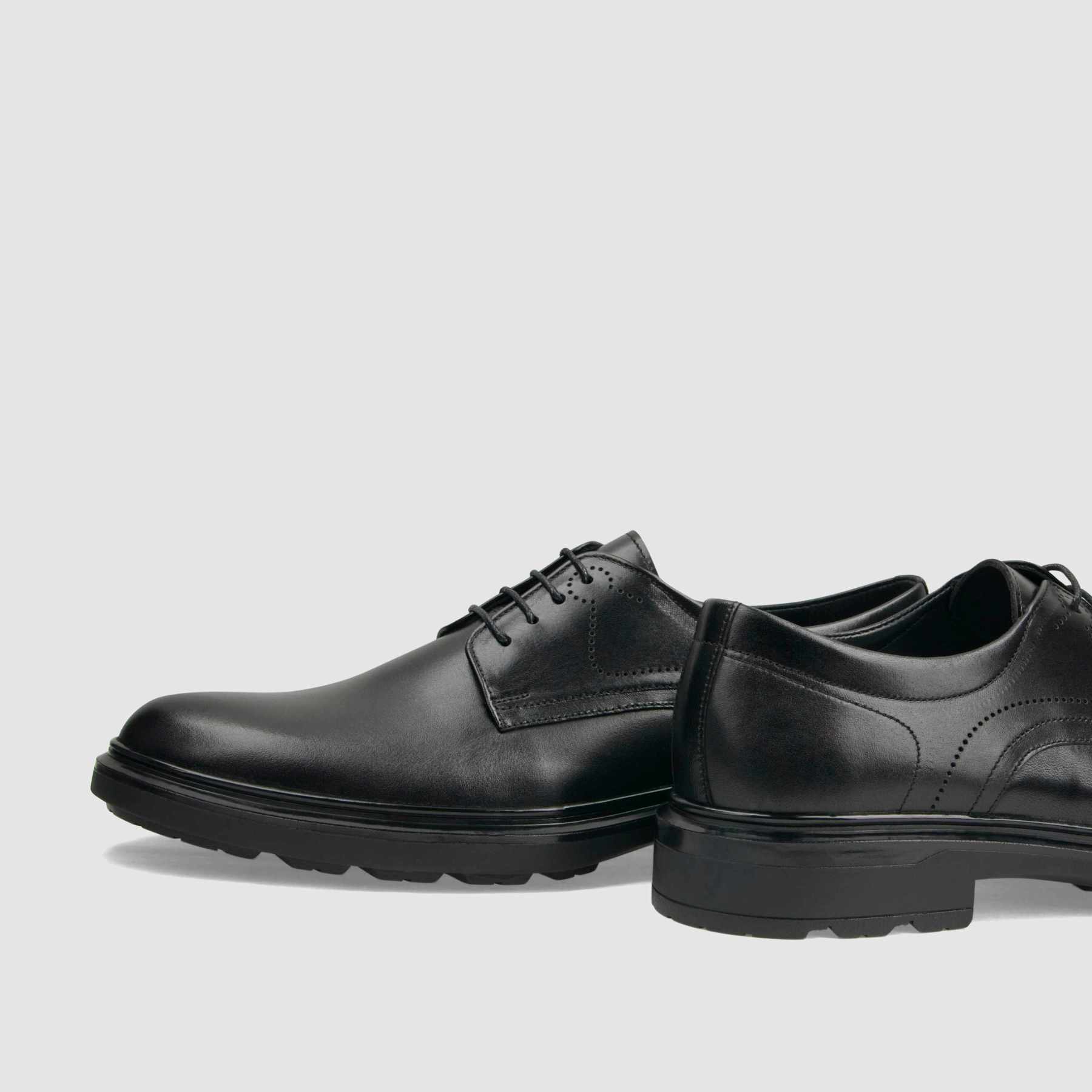 TAPI C-7455 formal shoe, black grain leather