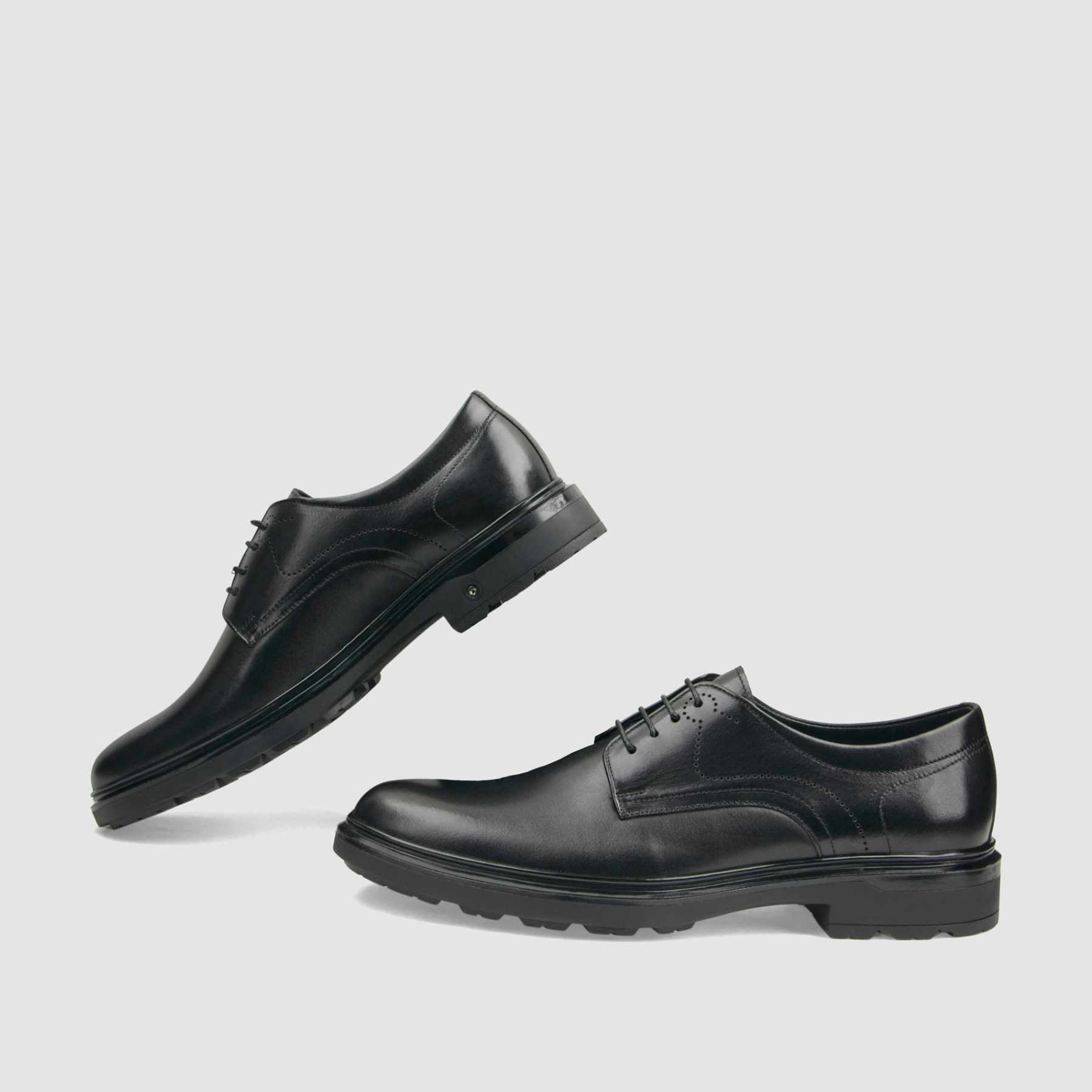TAPI C-7455 formal shoe, black grain leather