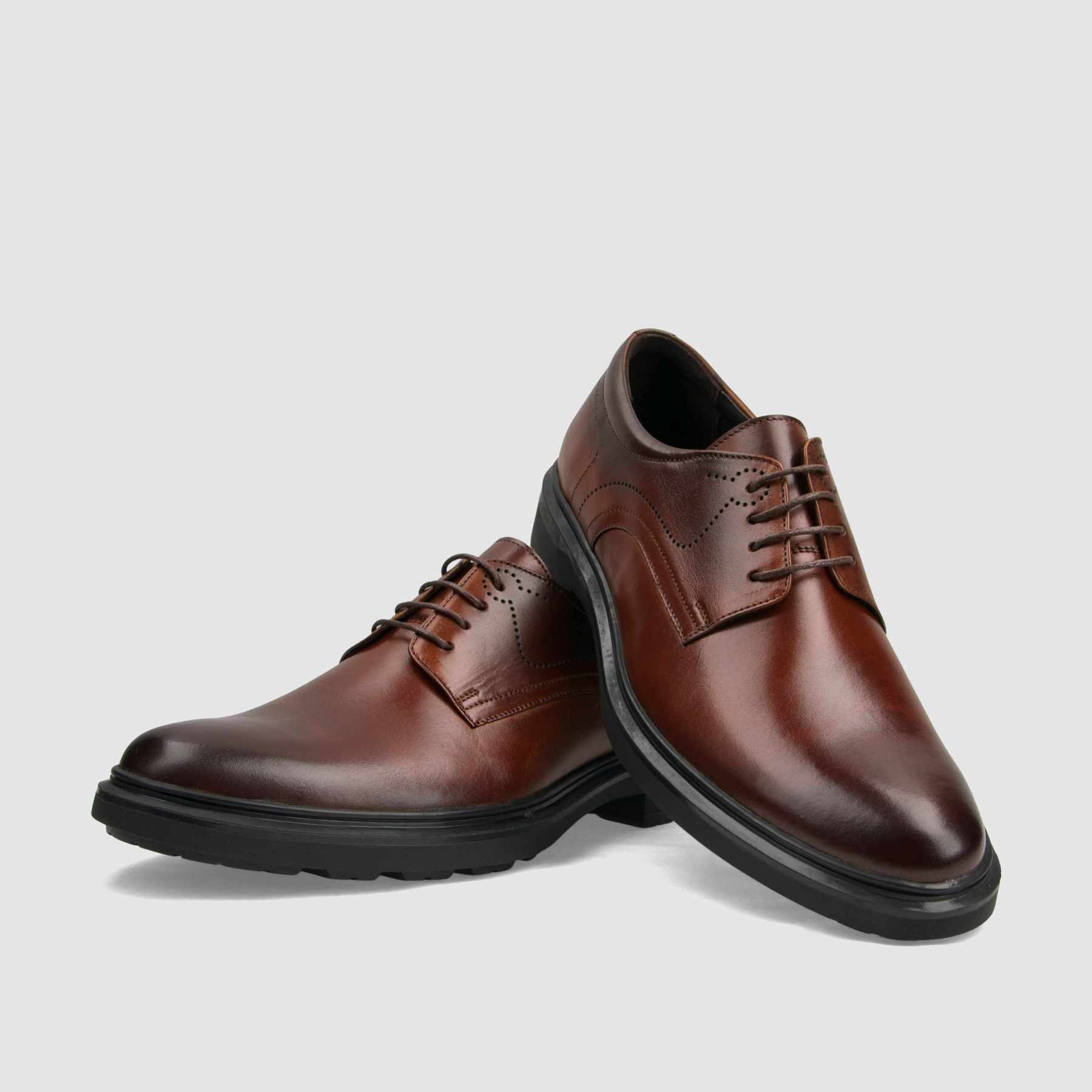 TAPI formal shoes D-7455 brown smooth leather