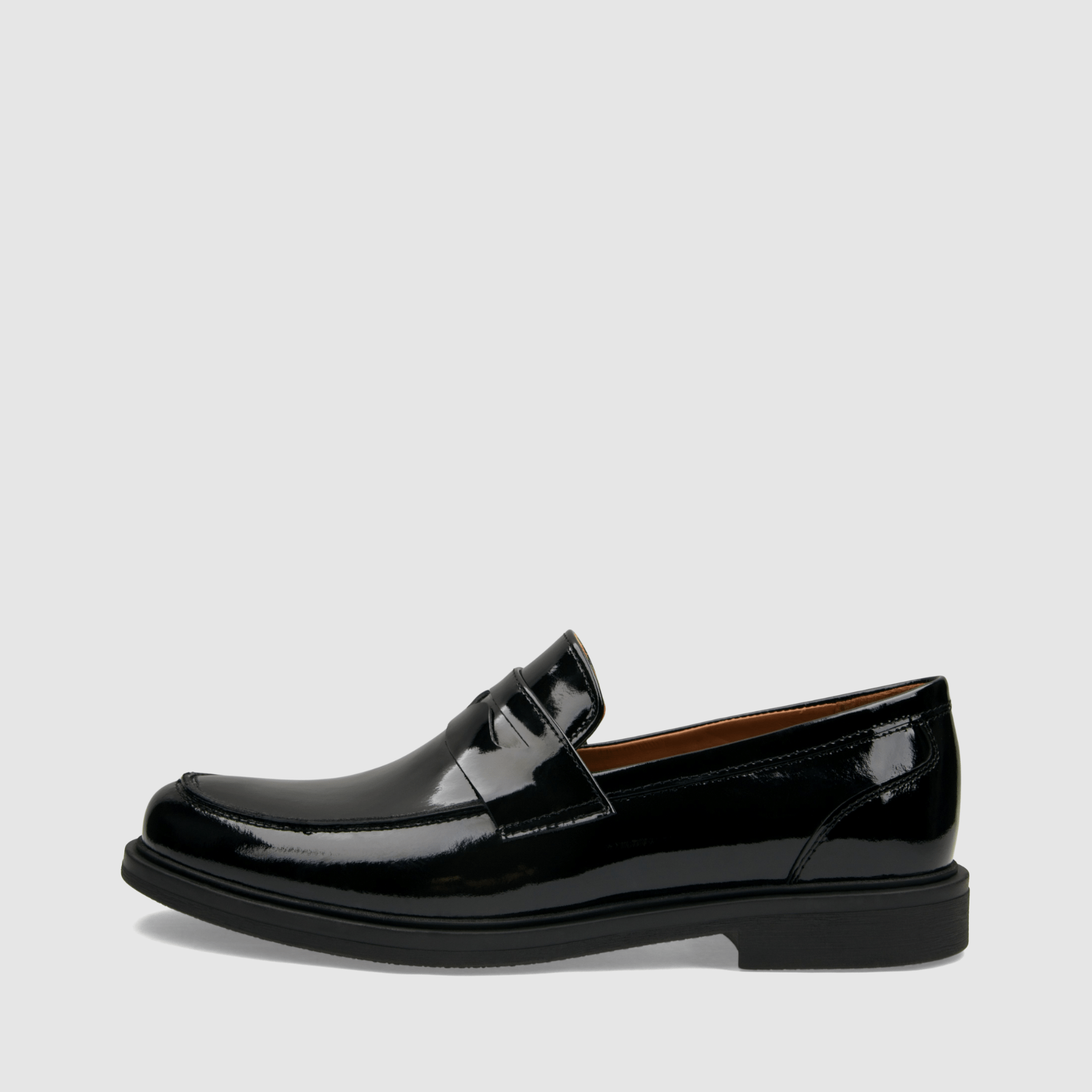 Loafer TAPI D - 7542 czarna licowa skóra - TAPI nero - Półbuty eleganckie wzuwane - Czarny - 2