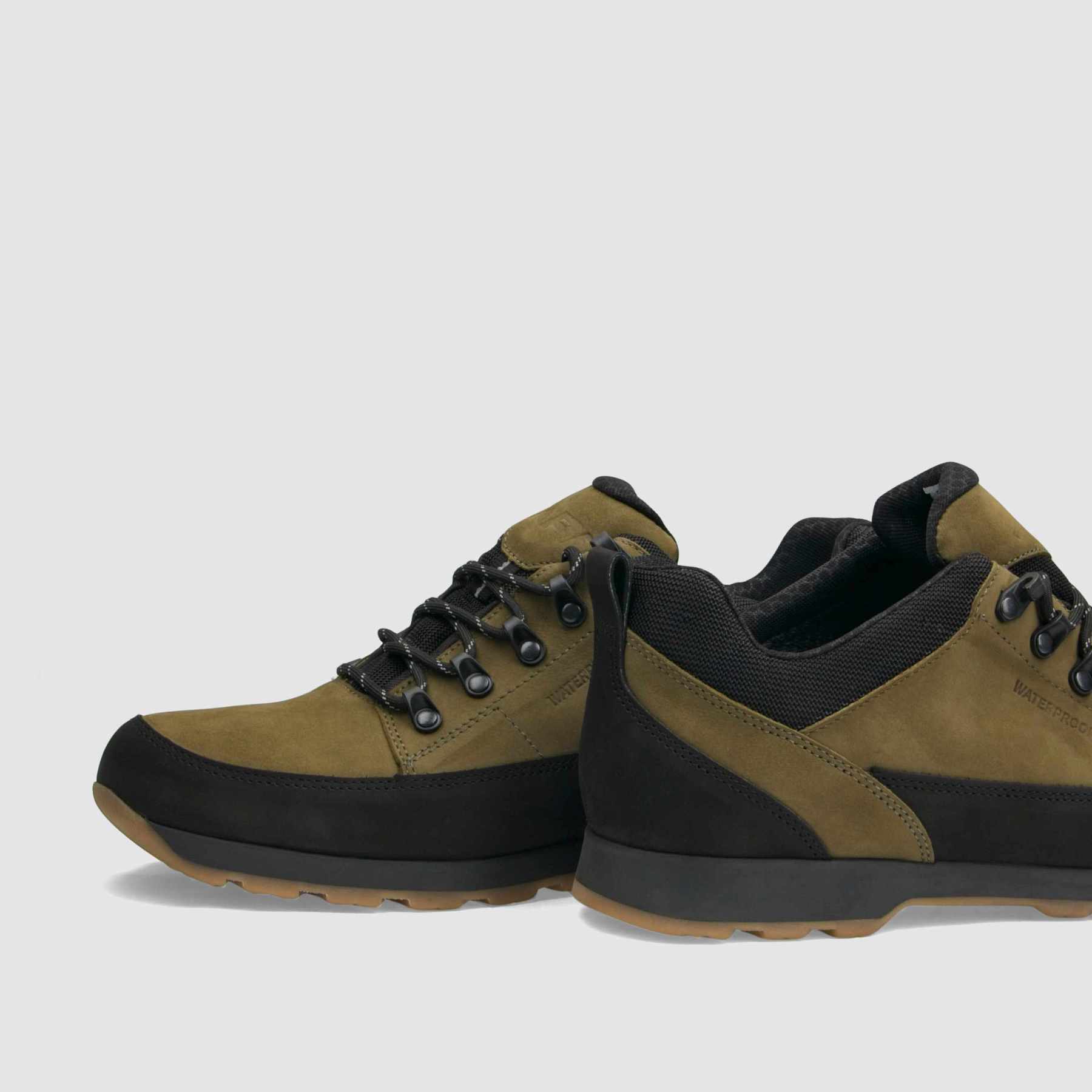 Półbut trekkingowy TAPI A - 9184 - ciemno zielona skóra nubukowa - TAPI nero - Półbuty trekkingowe męskie - Zielony - 4