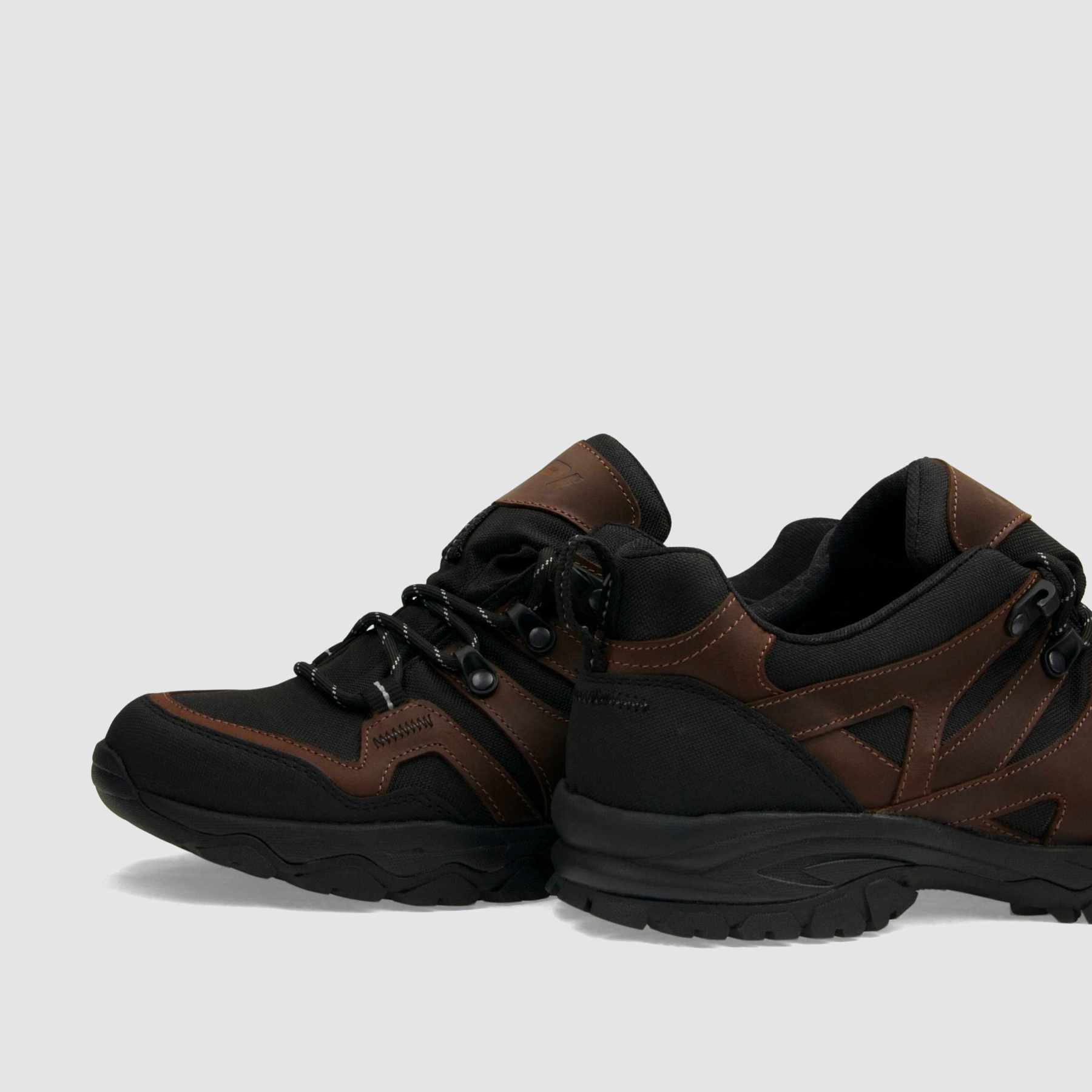 Półbut trekkingowy TAPI H - 9219 - brązowa olejowana skóra - TAPI nero - Półbuty trekkingowe męskie - Brązowy - 5