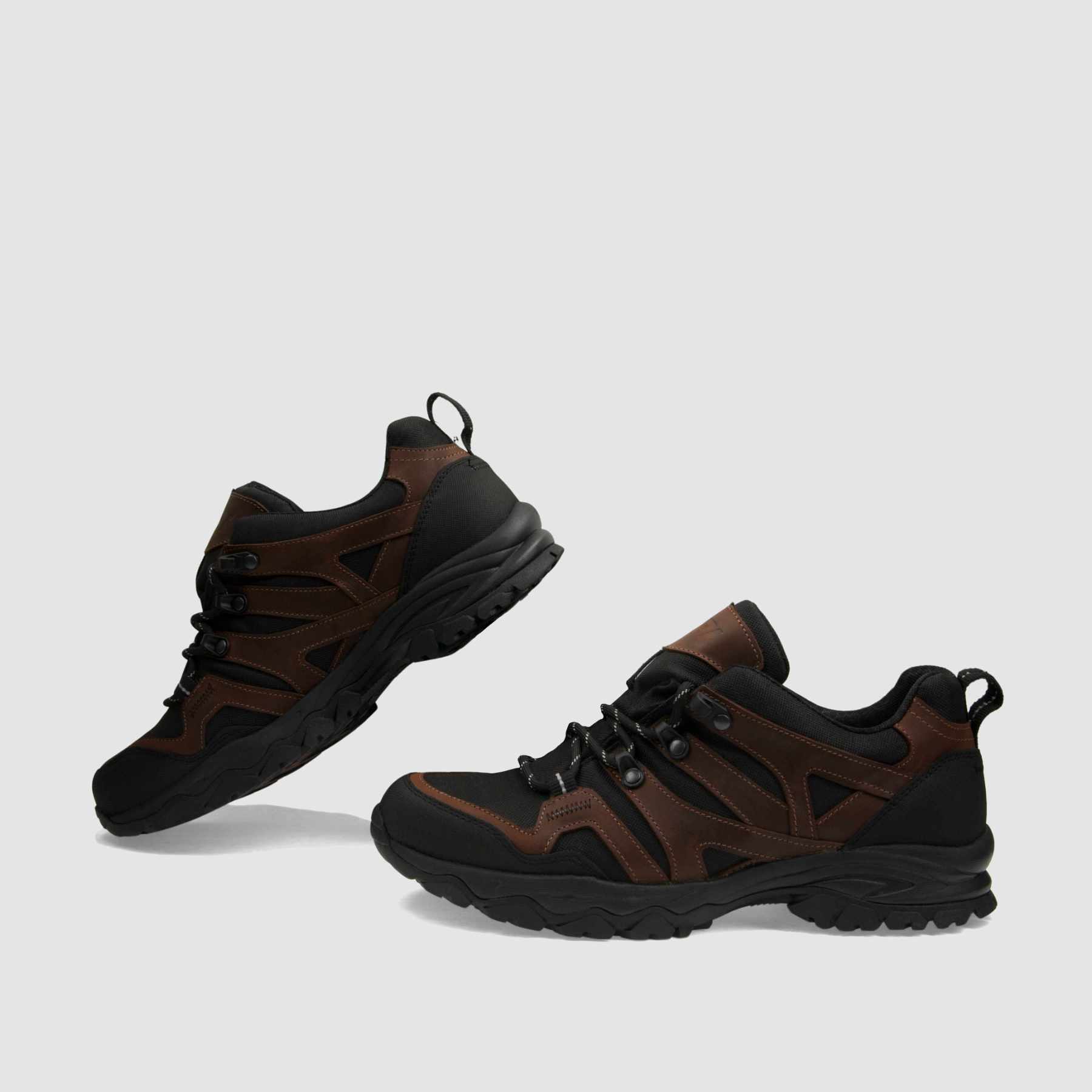 Półbut trekkingowy TAPI H - 9219 - brązowa olejowana skóra - TAPI nero - Półbuty trekkingowe męskie - Brązowy - 6