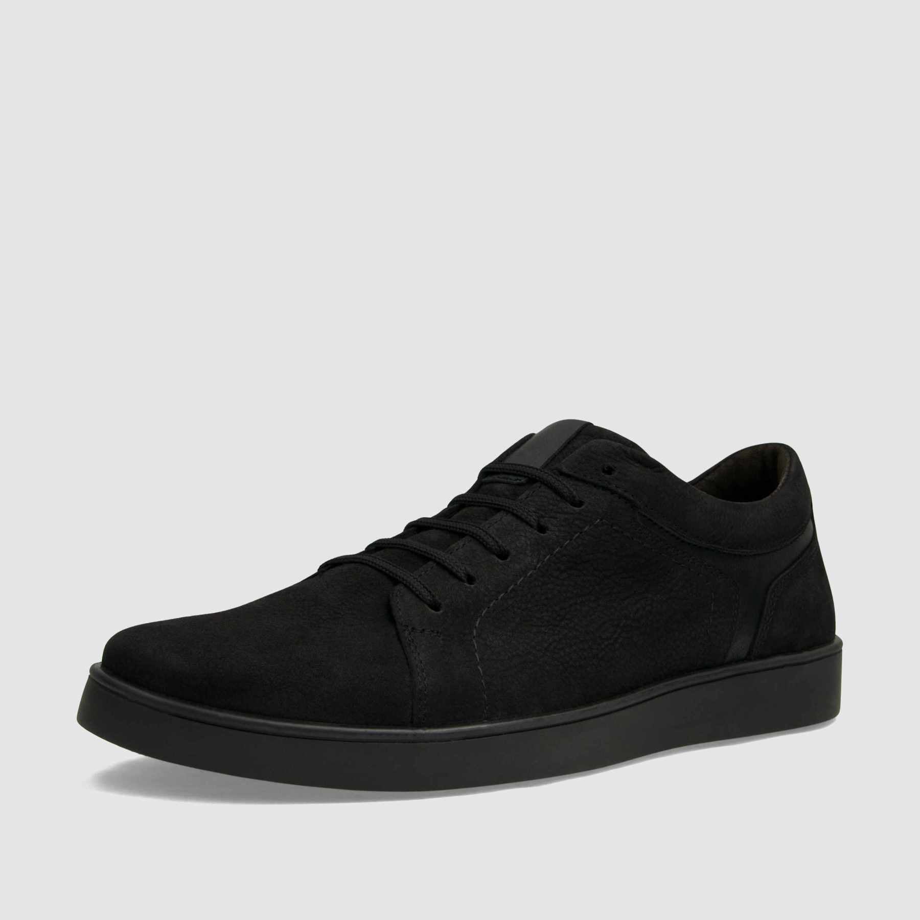 Trampki TAPI A - 7631 czarna nubukowa skóra - TAPI nero - Sneakersy i sportowe - Czarny - 1