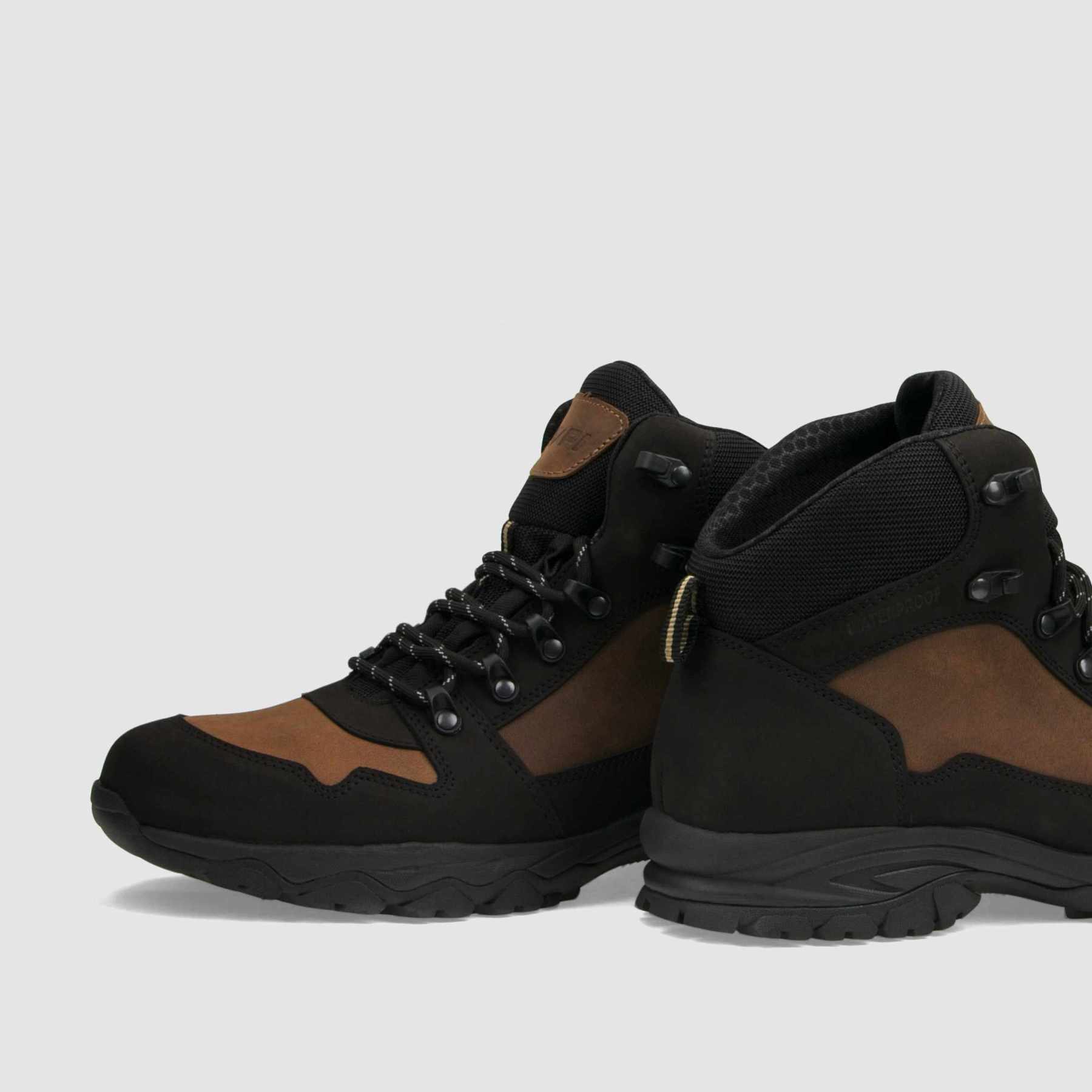 Trzewik trekkingowy TAPI D - 9173 brązowa skóra nubukowa - TAPI nero - Trzewiki trekkingowe męskie - Brązowy - 5