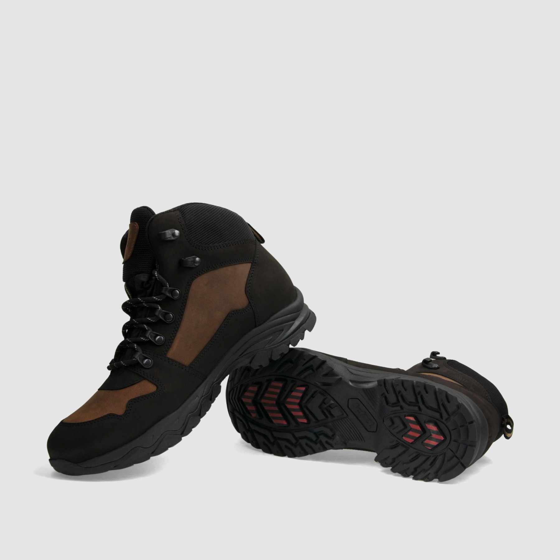 Trzewik trekkingowy TAPI D - 9173 brązowa skóra nubukowa - TAPI nero - Trzewiki trekkingowe męskie - Brązowy - 7