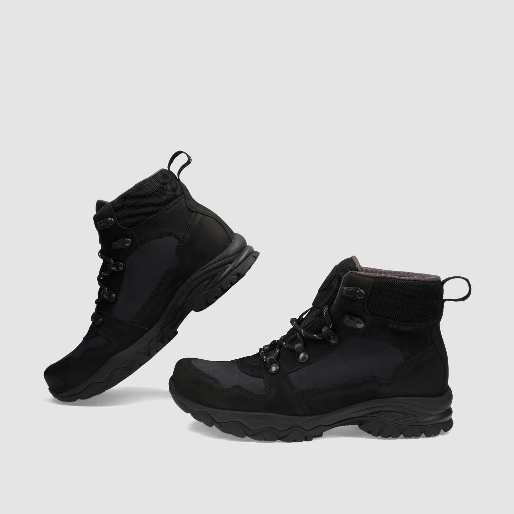 Trzewik trekkingowy TAPI E - 9152 granatowa skóra nubukowa - TAPI nero - Trzewiki trekkingowe męskie - Granatowy - 6