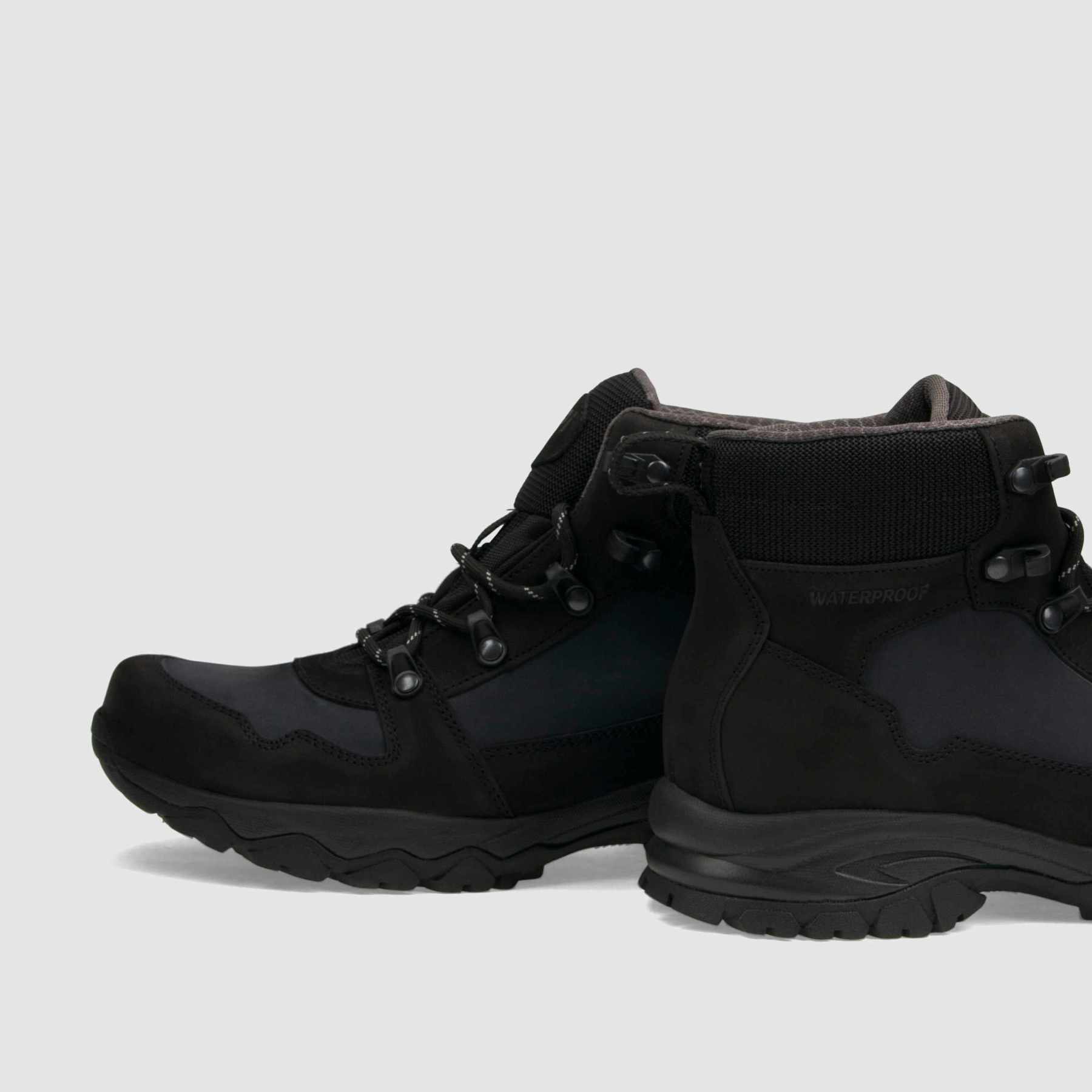 Trzewik trekkingowy TAPI E - 9152 granatowa skóra nubukowa - TAPI nero - Trzewiki trekkingowe męskie - Granatowy - 5