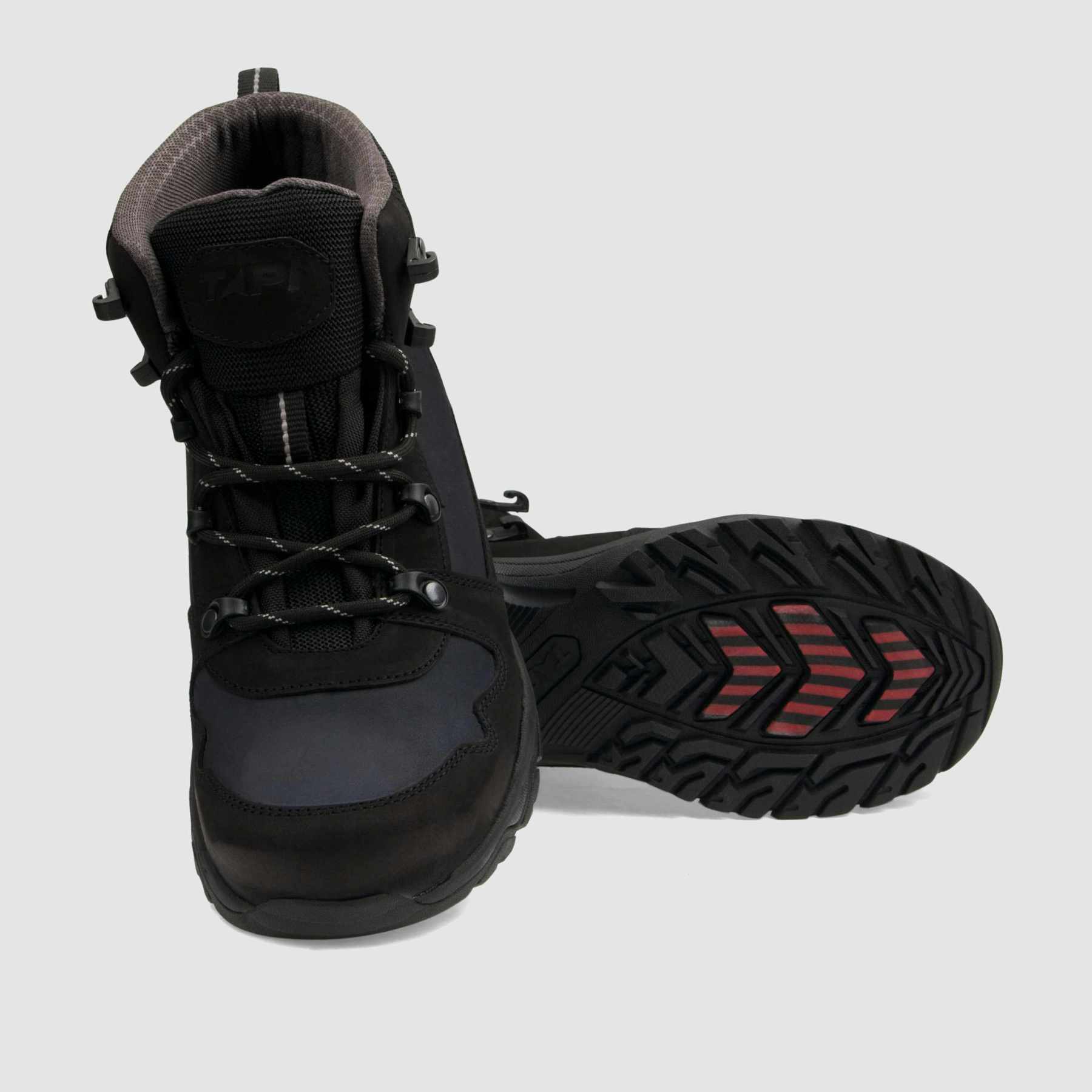 Trzewik trekkingowy TAPI E - 9152 granatowa skóra nubukowa - TAPI nero - Trzewiki trekkingowe męskie - Granatowy - 4