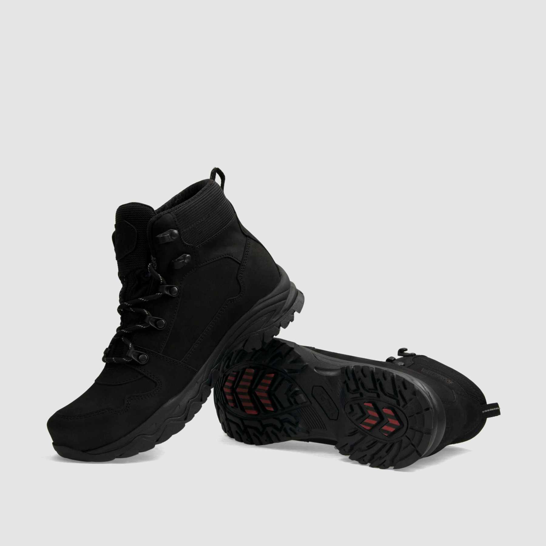 Trzewik trekkingowy TAPI H - 9152 czarna skóra nubukowa - TAPI nero - Trzewiki trekkingowe męskie - Czarny - 7