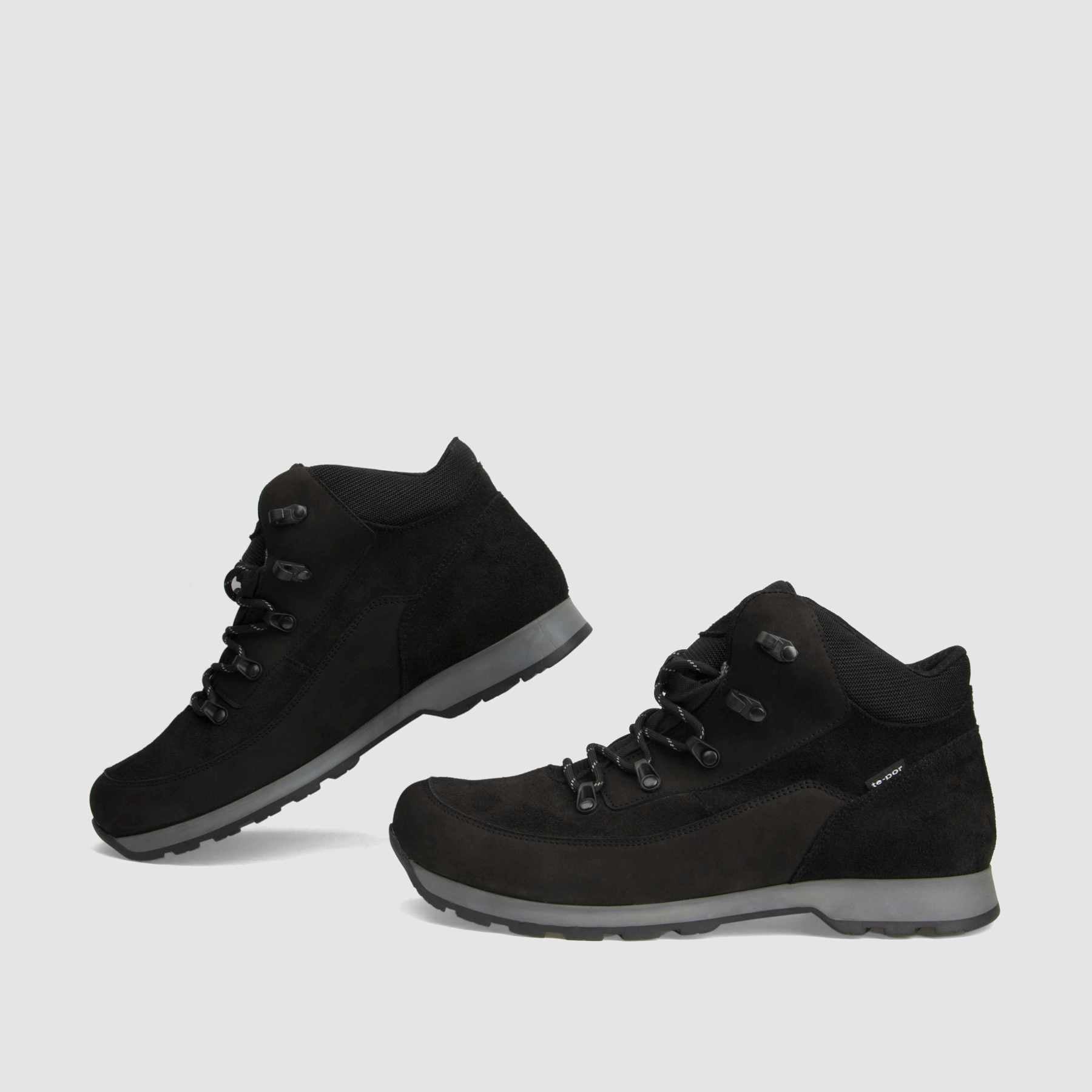 TAPI A-9165 trekking boot, black nubuck leather