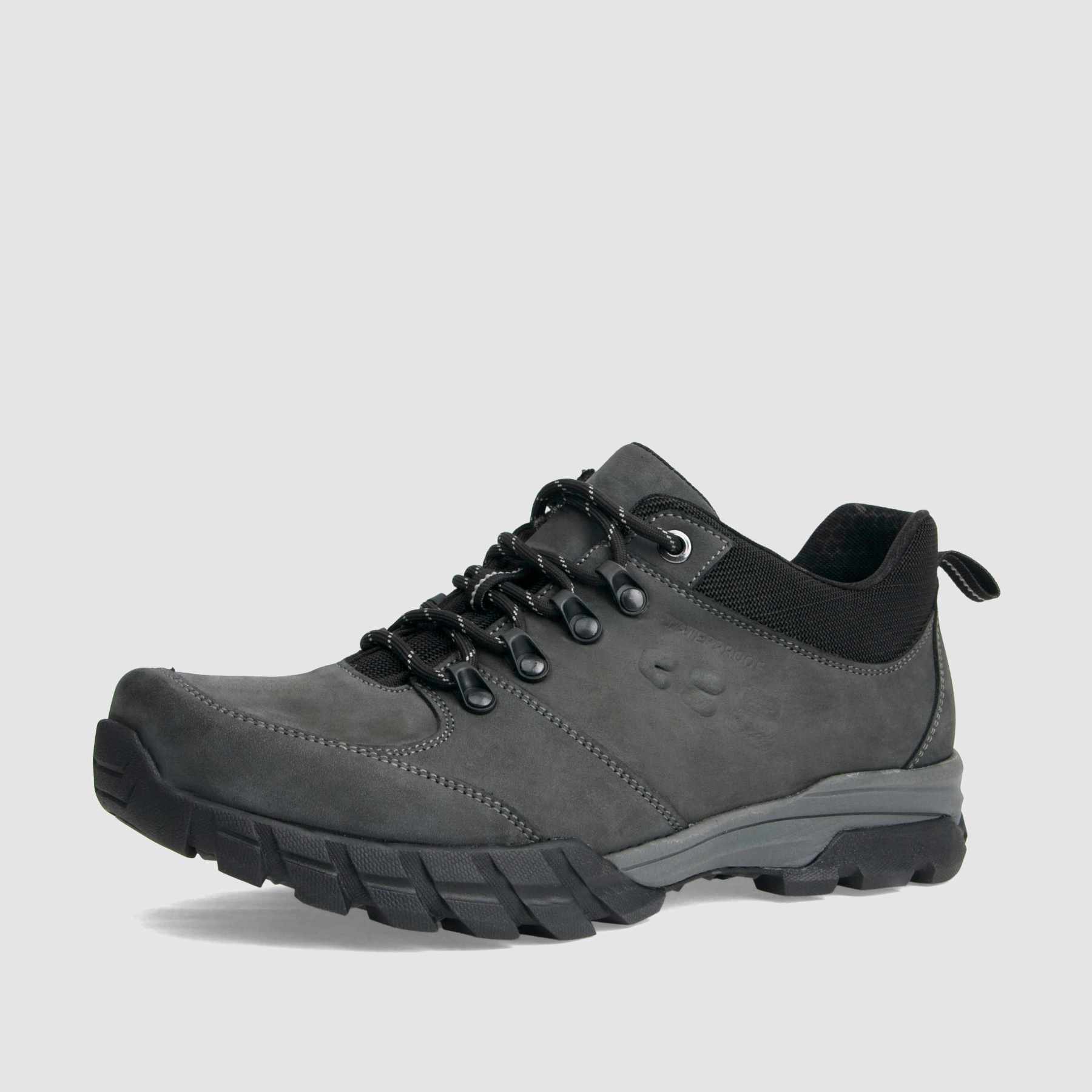 TAPI A-9156 trekking shoes, grey nubuck, waterproof 