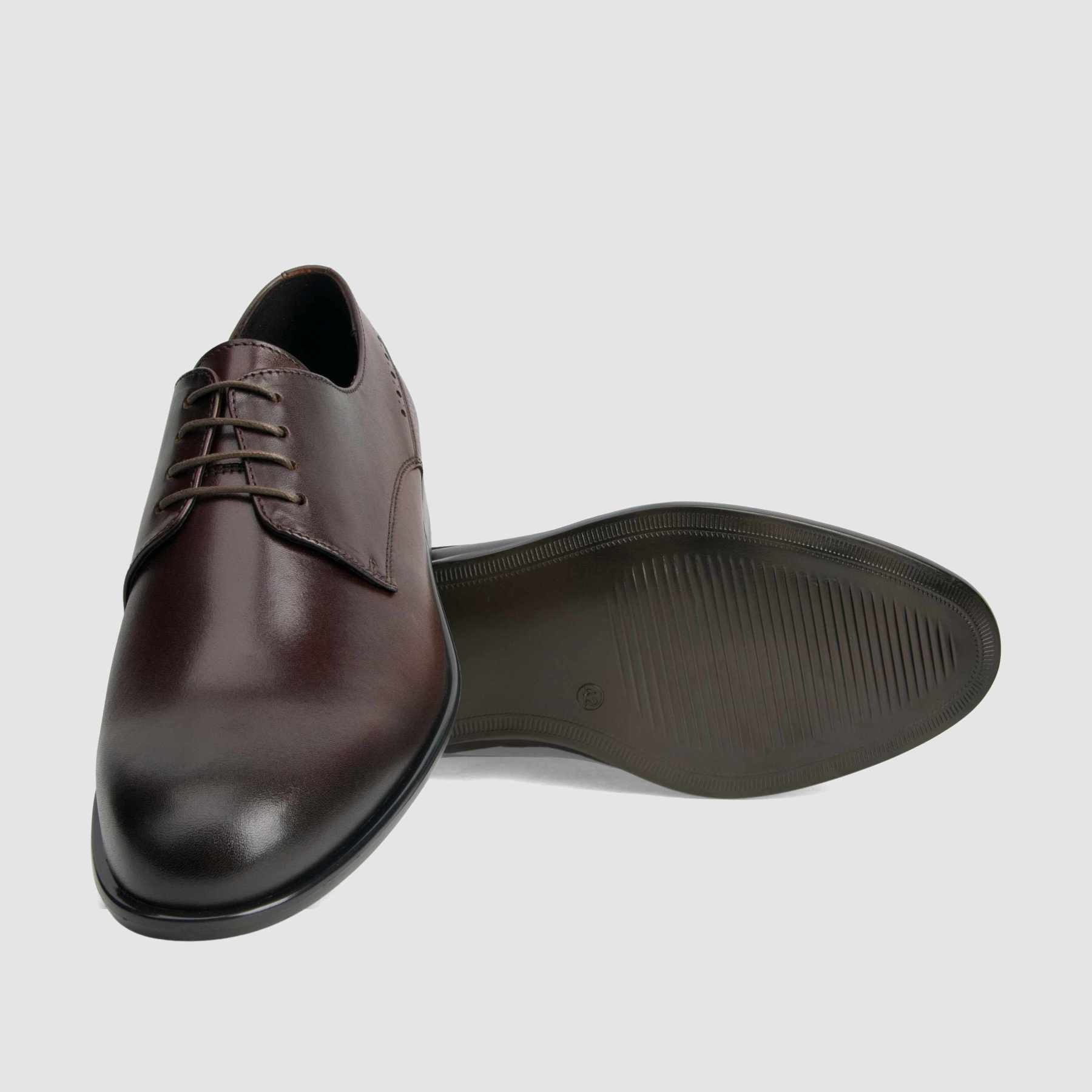 TAPI C-6935 formal shoe, brown smooth leather