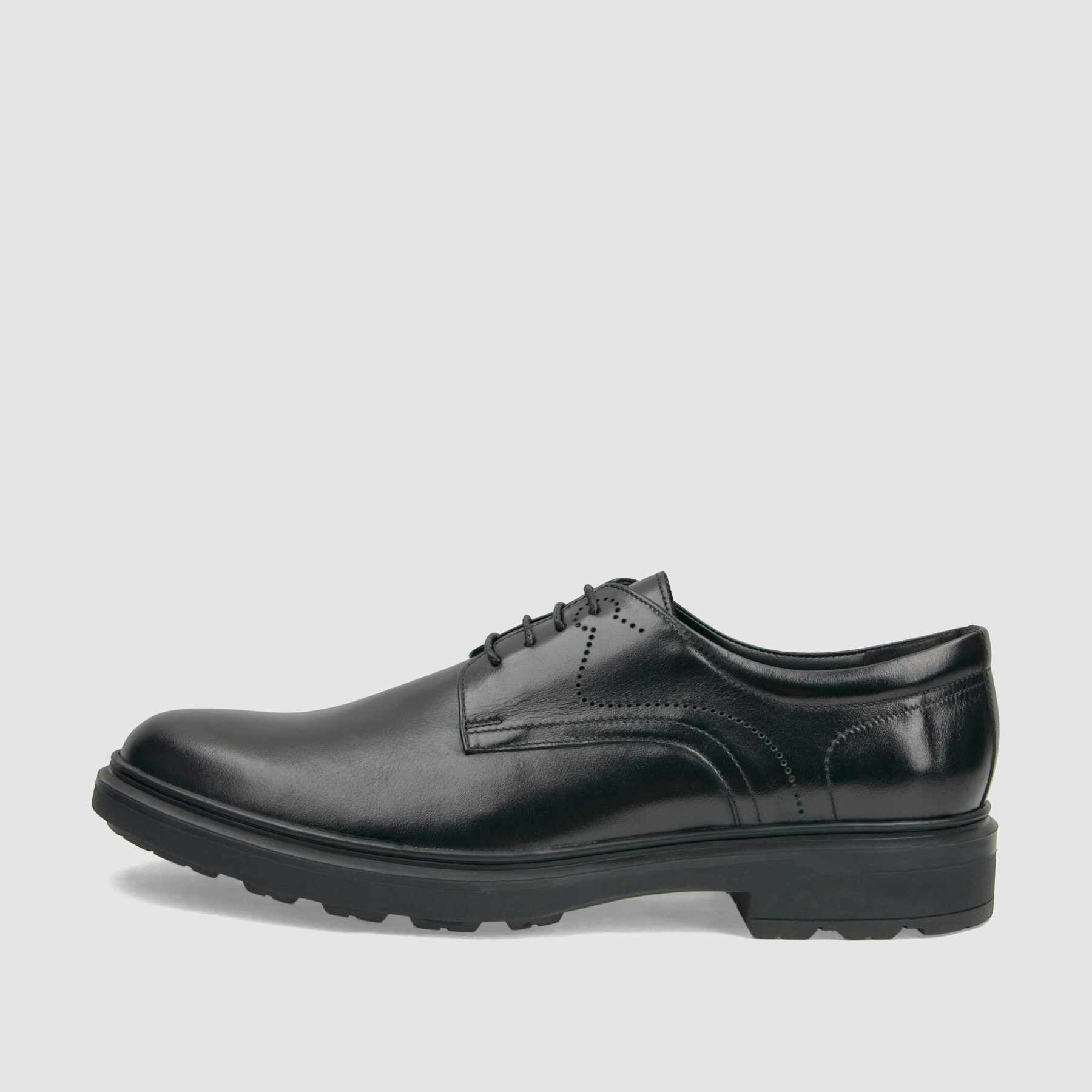 TAPI A-7455 formal shoe, black grain leather 