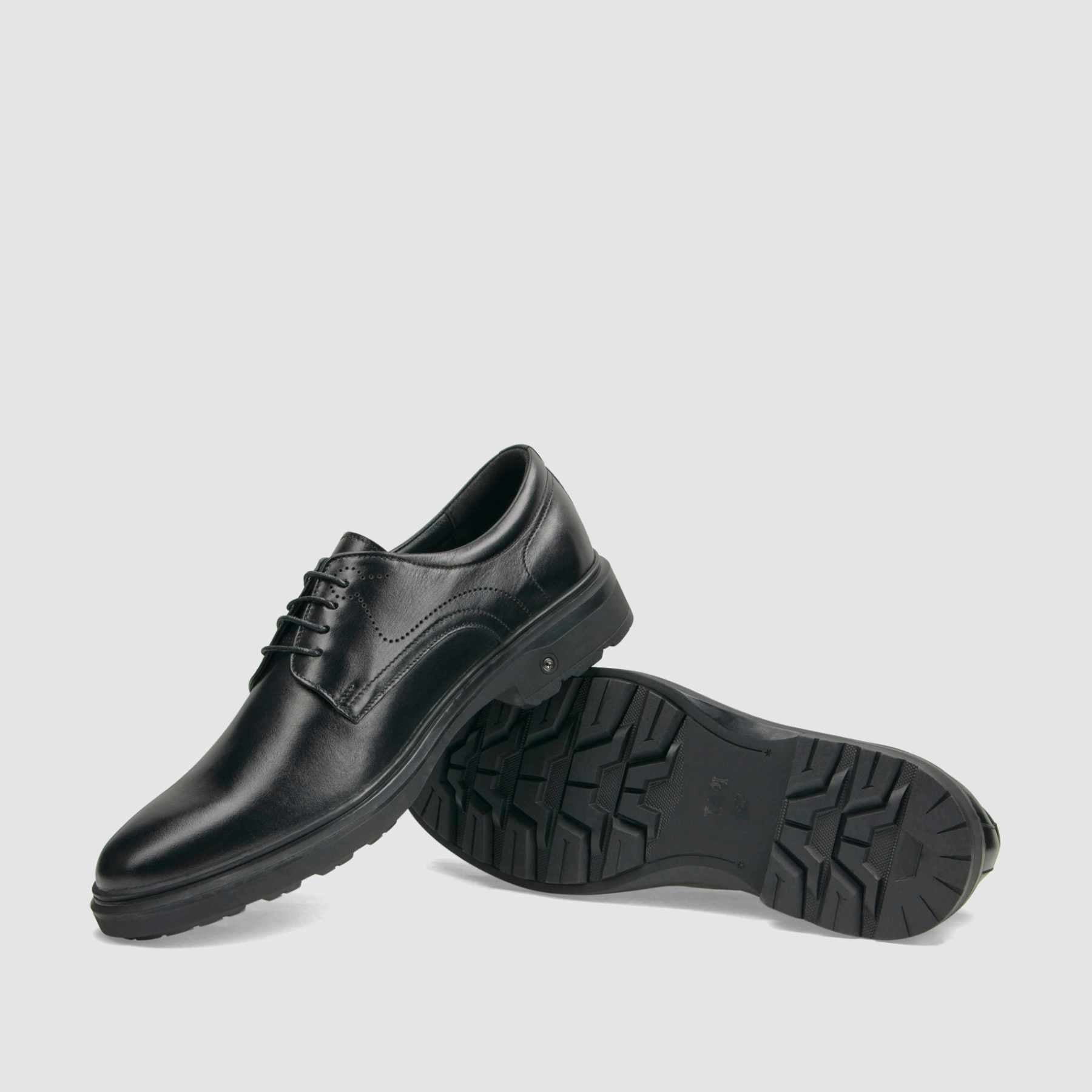 TAPI A-7455 formal shoe, black grain leather 
