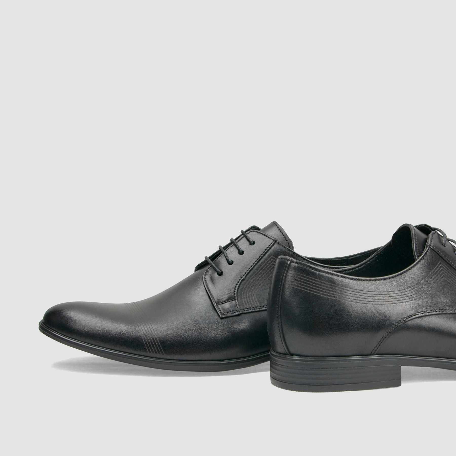 TAPI AB-5968 formal shoe, black grain leather 