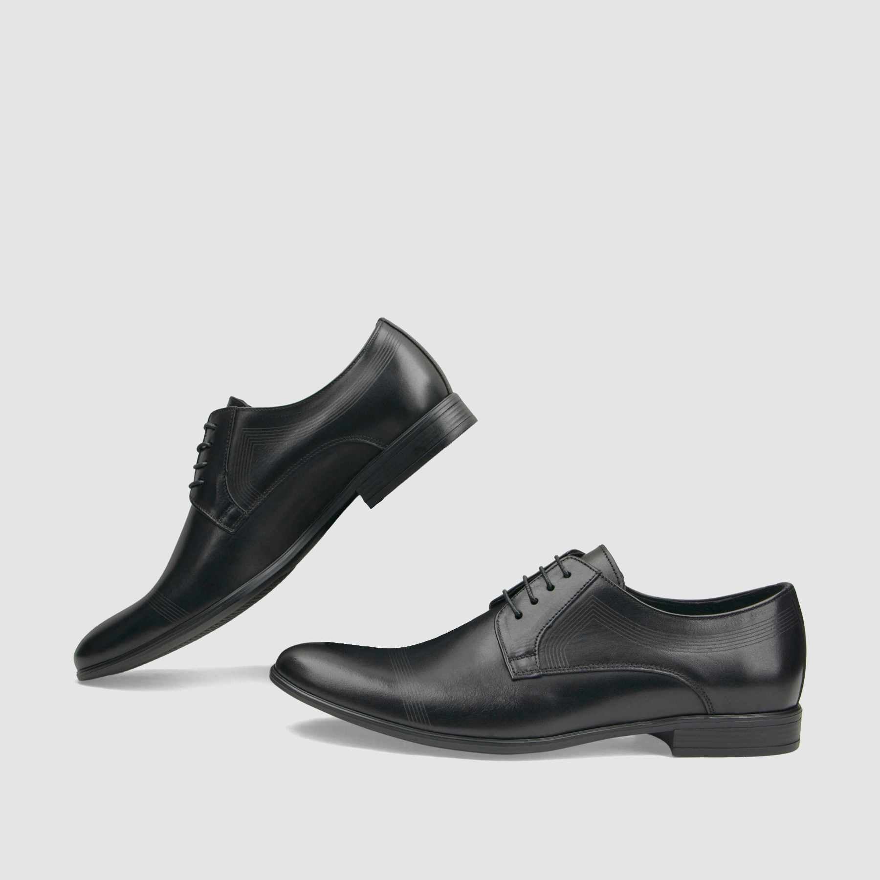 TAPI AB-5968 formal shoe, black grain leather 