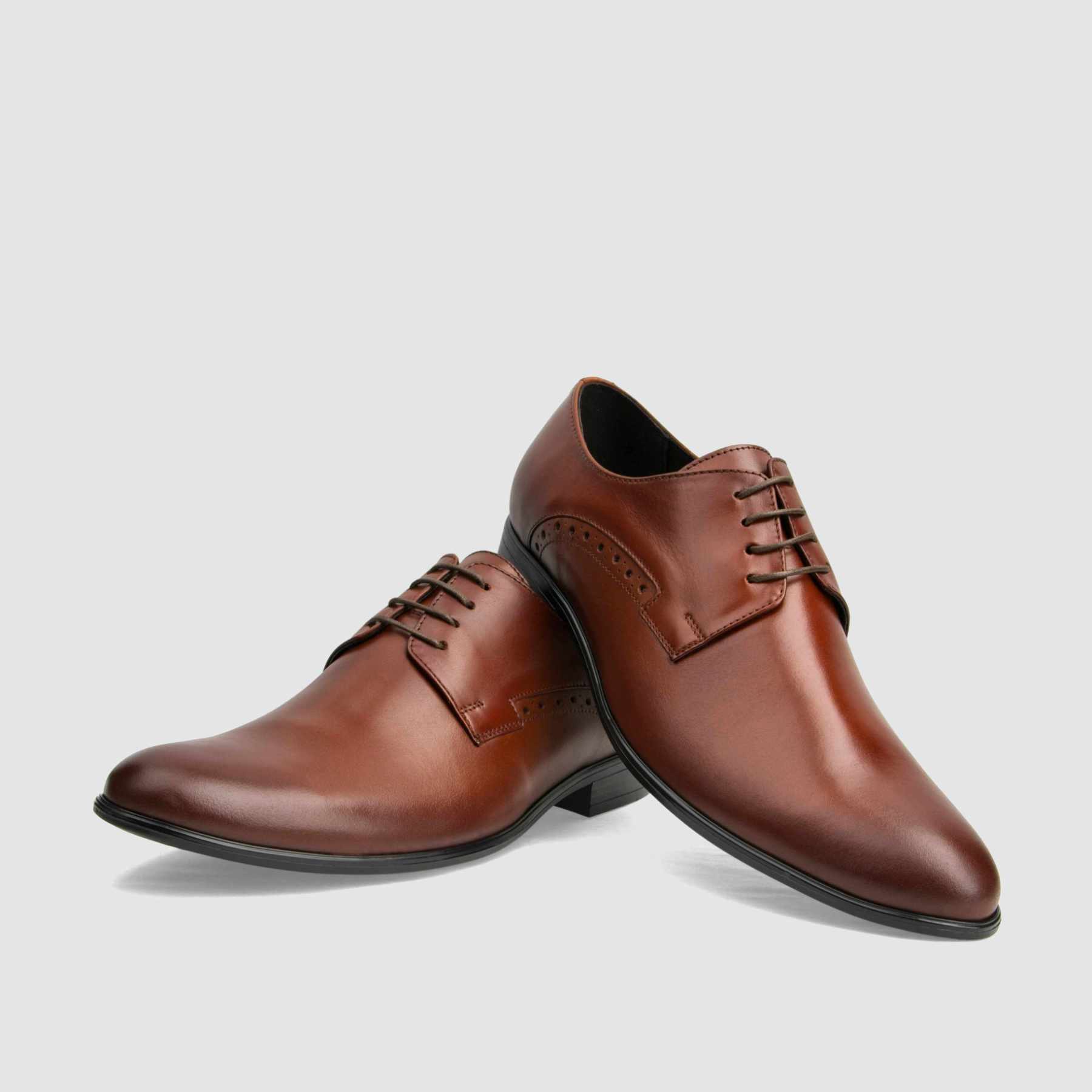 TAPI formal shoes AB-6448 brown smooth leather 