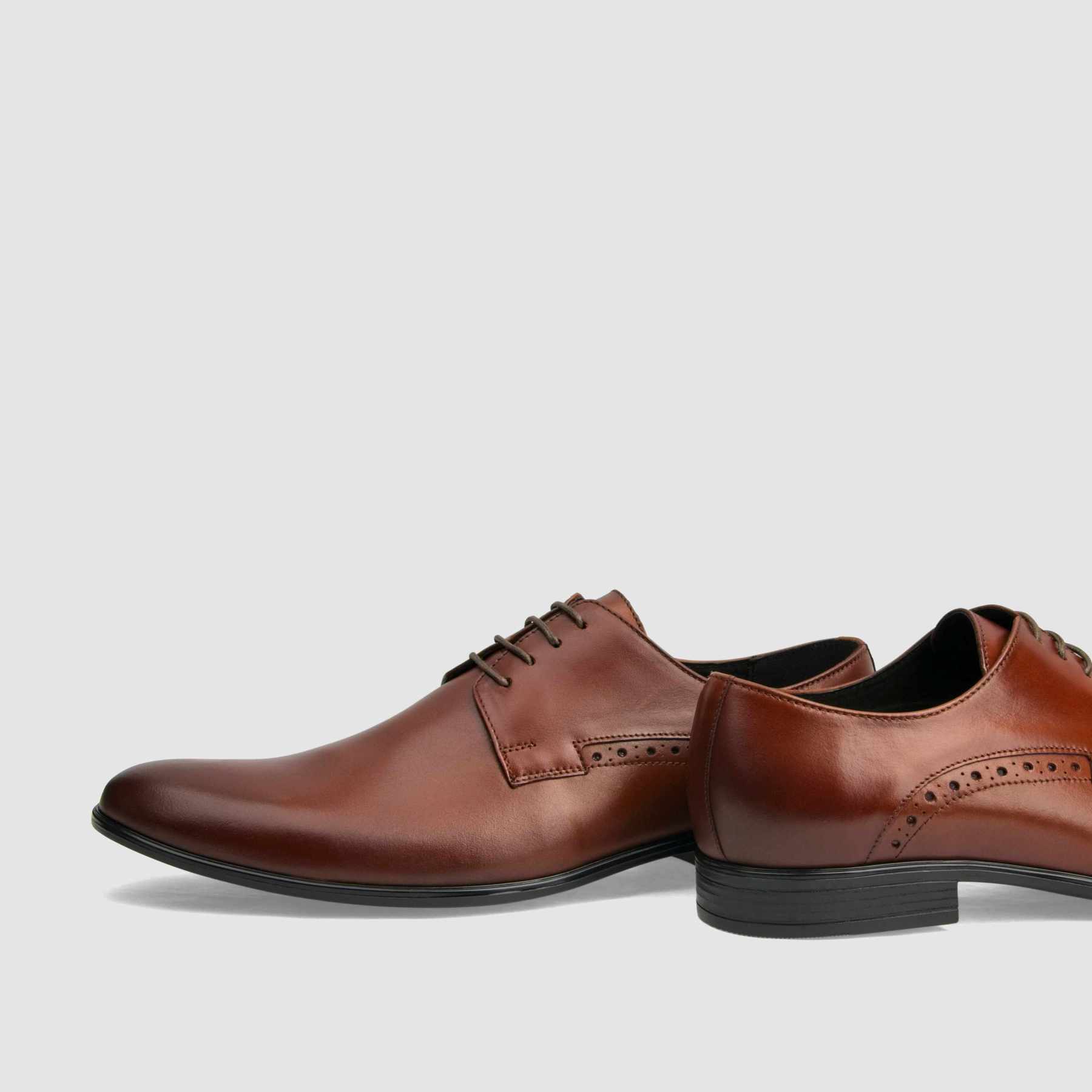 TAPI formal shoes AB-6448 brown smooth leather 
