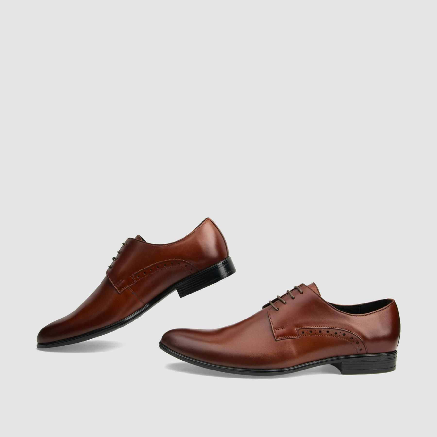 TAPI formal shoes AB-6448 brown smooth leather 