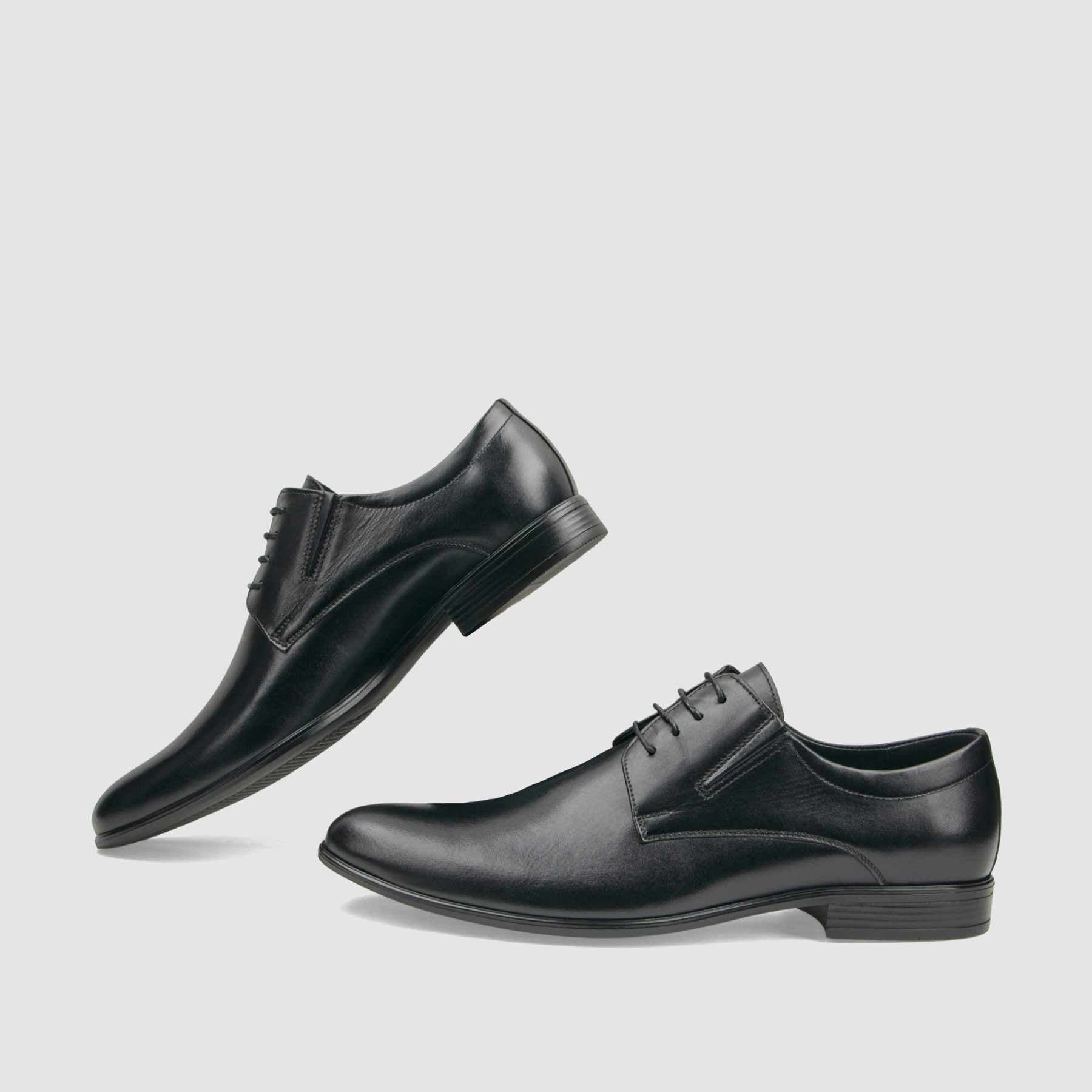 TAPI AR-5672 formal shoe, black grain leather 