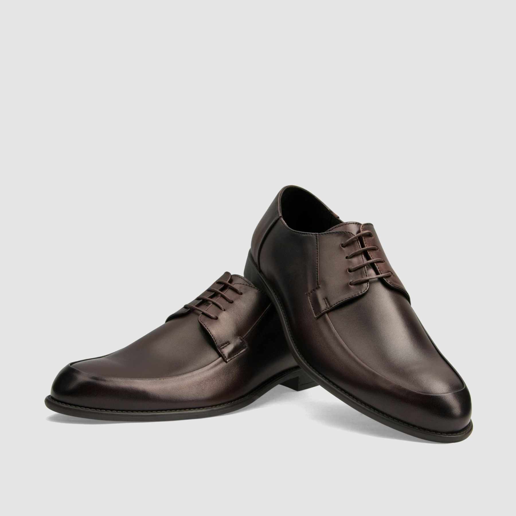 TAPI B-7256 formal shoe, brown smooth leather