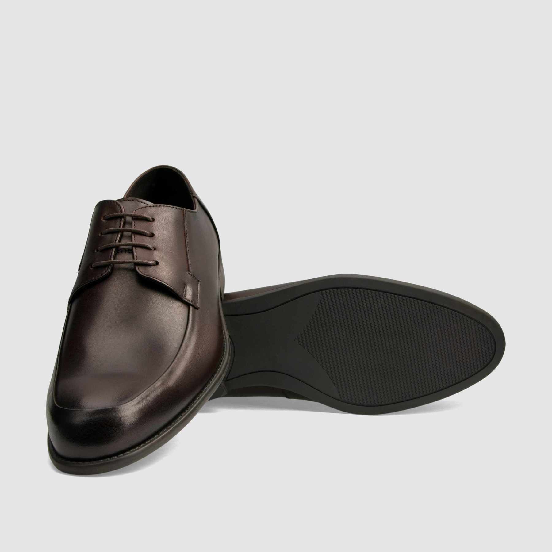 TAPI B-7256 formal shoe, brown smooth leather