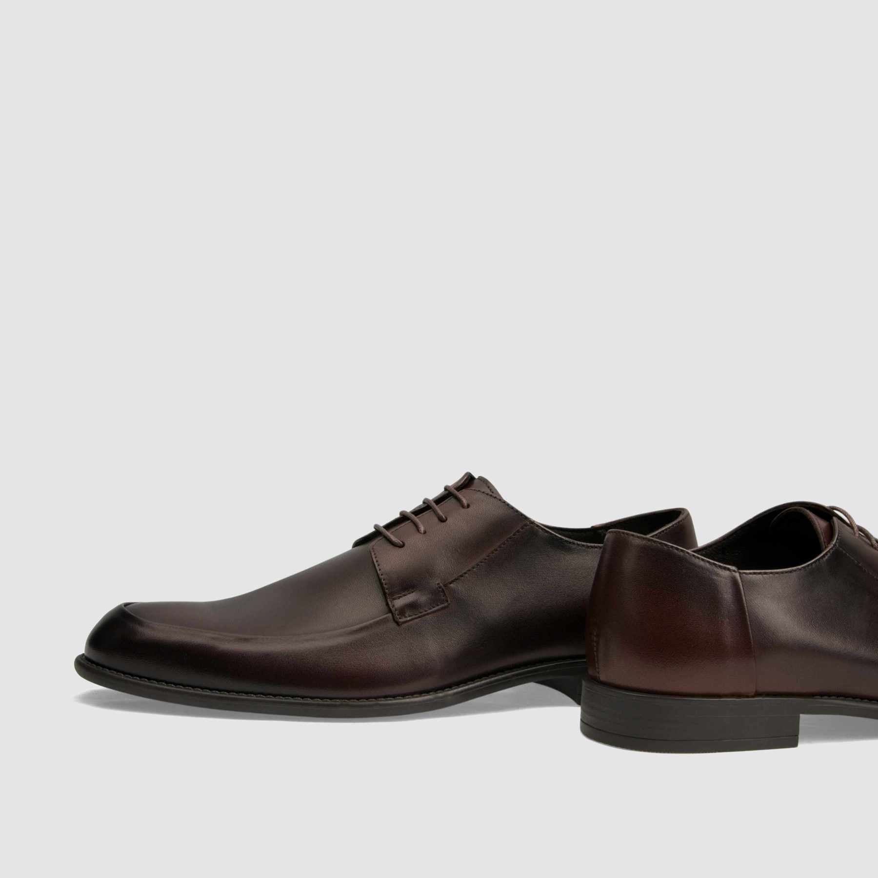 TAPI B-7256 formal shoe, brown smooth leather