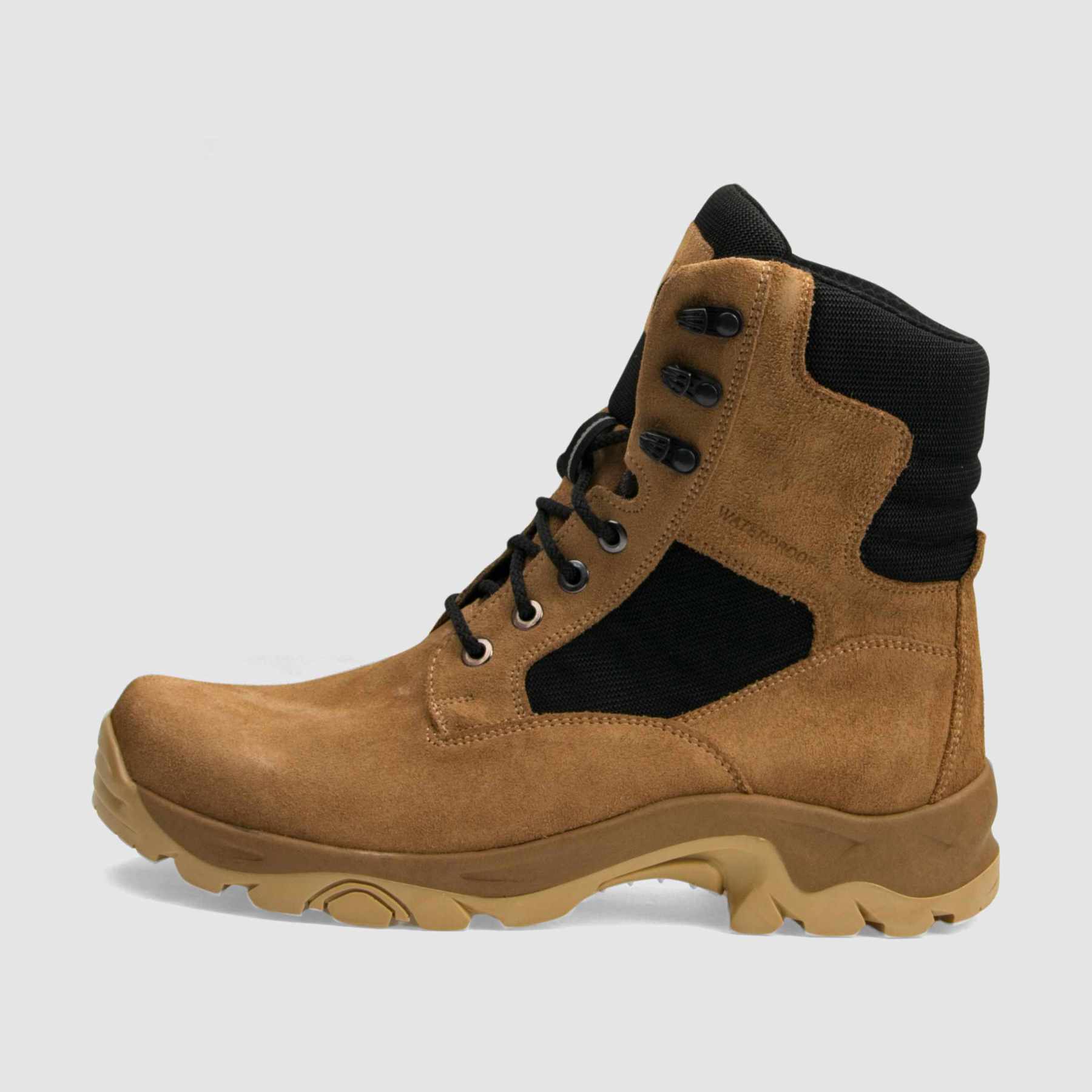 TAPI B-9146 trekking boot, beige, waterproof velour