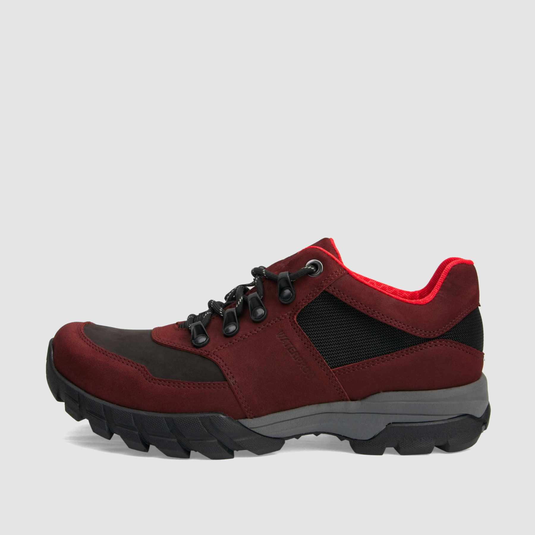 TAPI B-9155 trekking shoes, burgundy, waterproof nubuck 