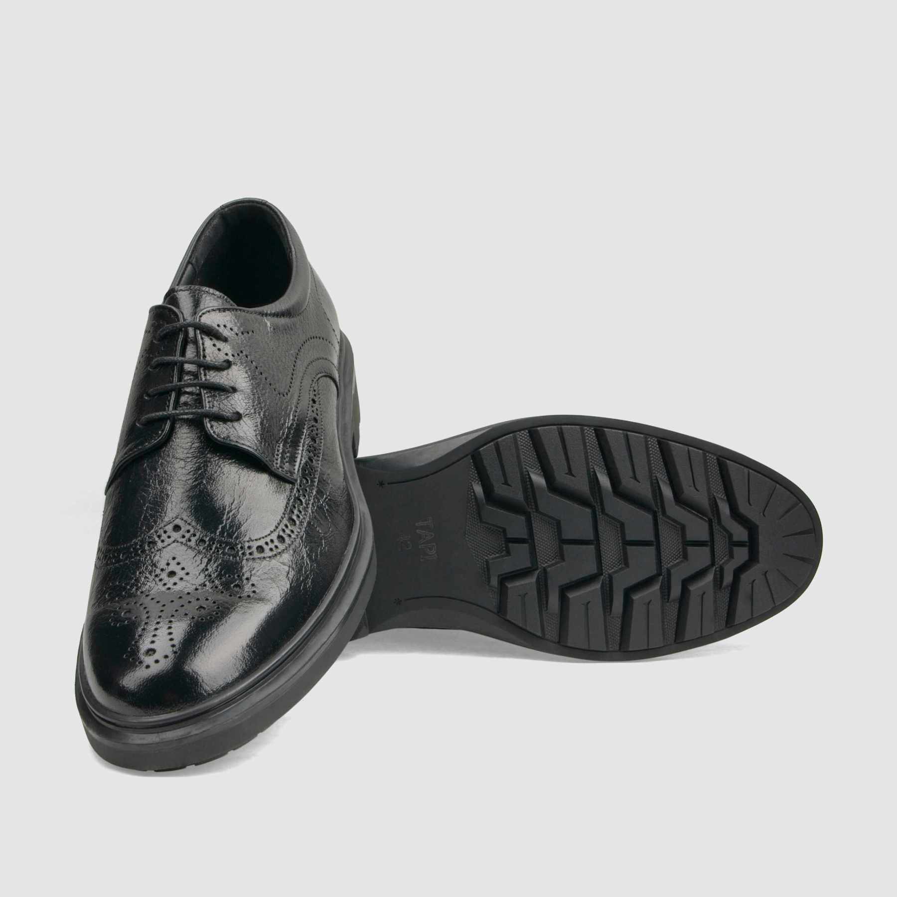 Tapi C-7454 dress shoe derby with cushioning sole