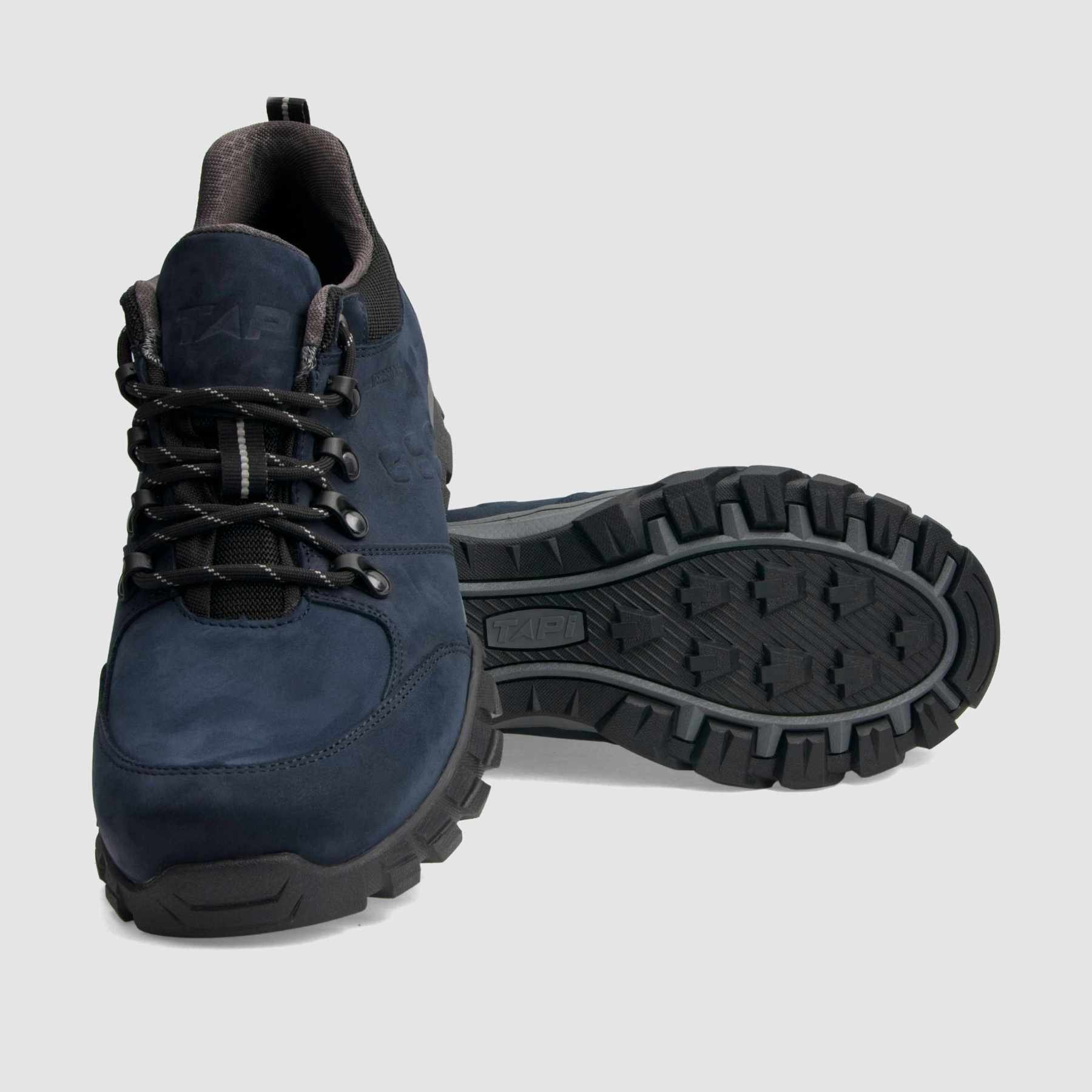 TAPI C-9156 trekking shoes, navy blue, waterproof nubuck 