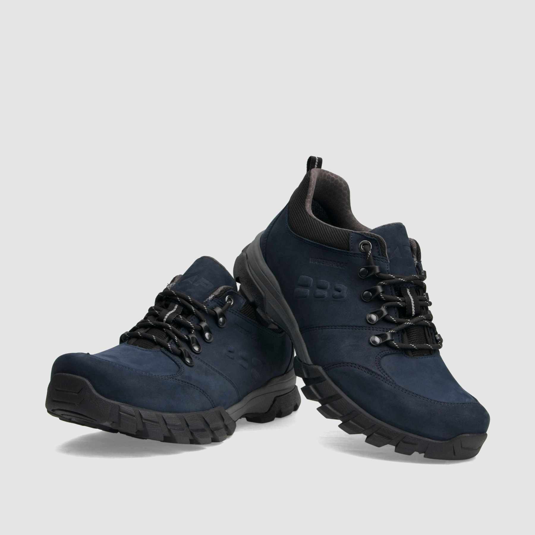 TAPI C-9156 trekking shoes, navy blue, waterproof nubuck 