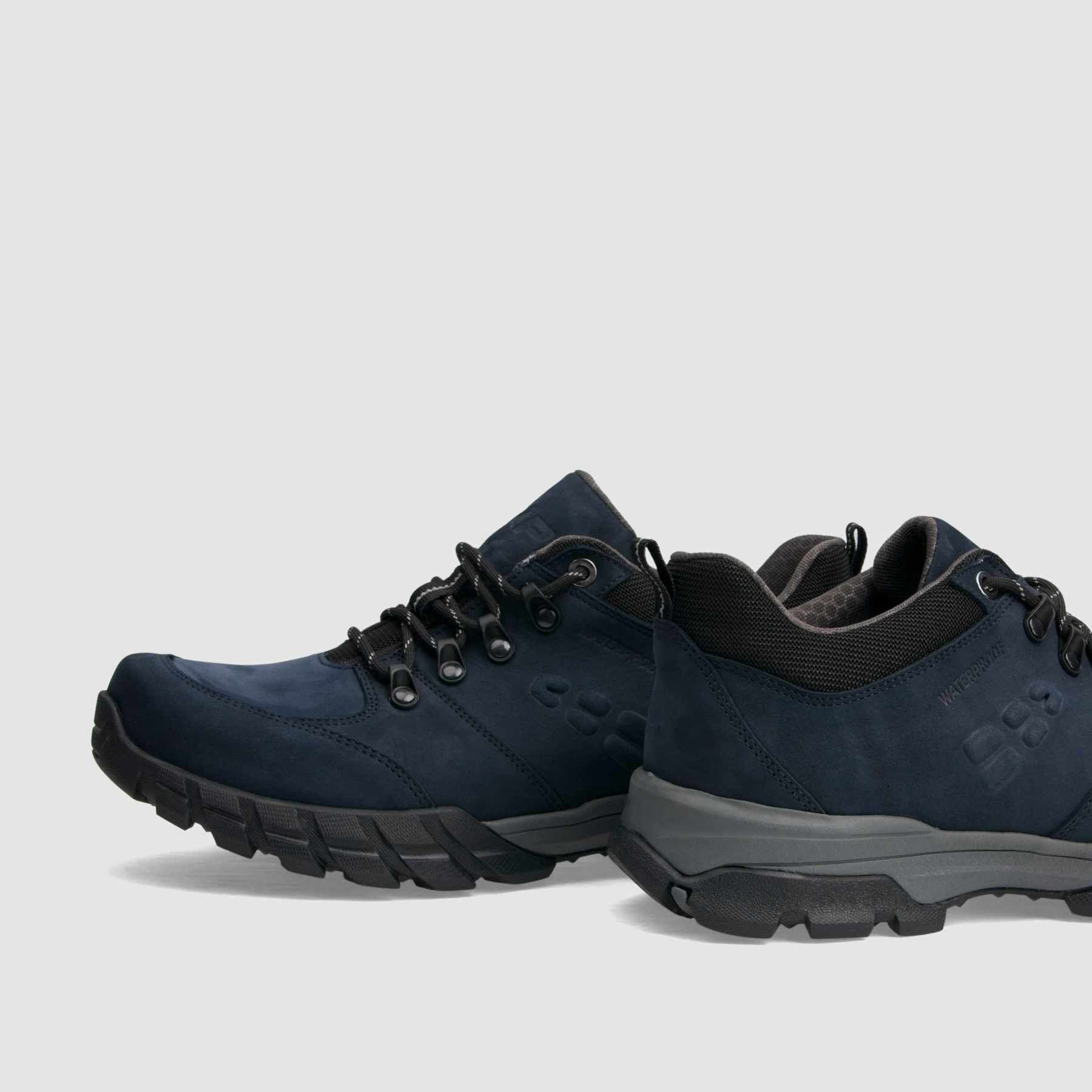 TAPI C-9156 trekking shoes, navy blue, waterproof nubuck 