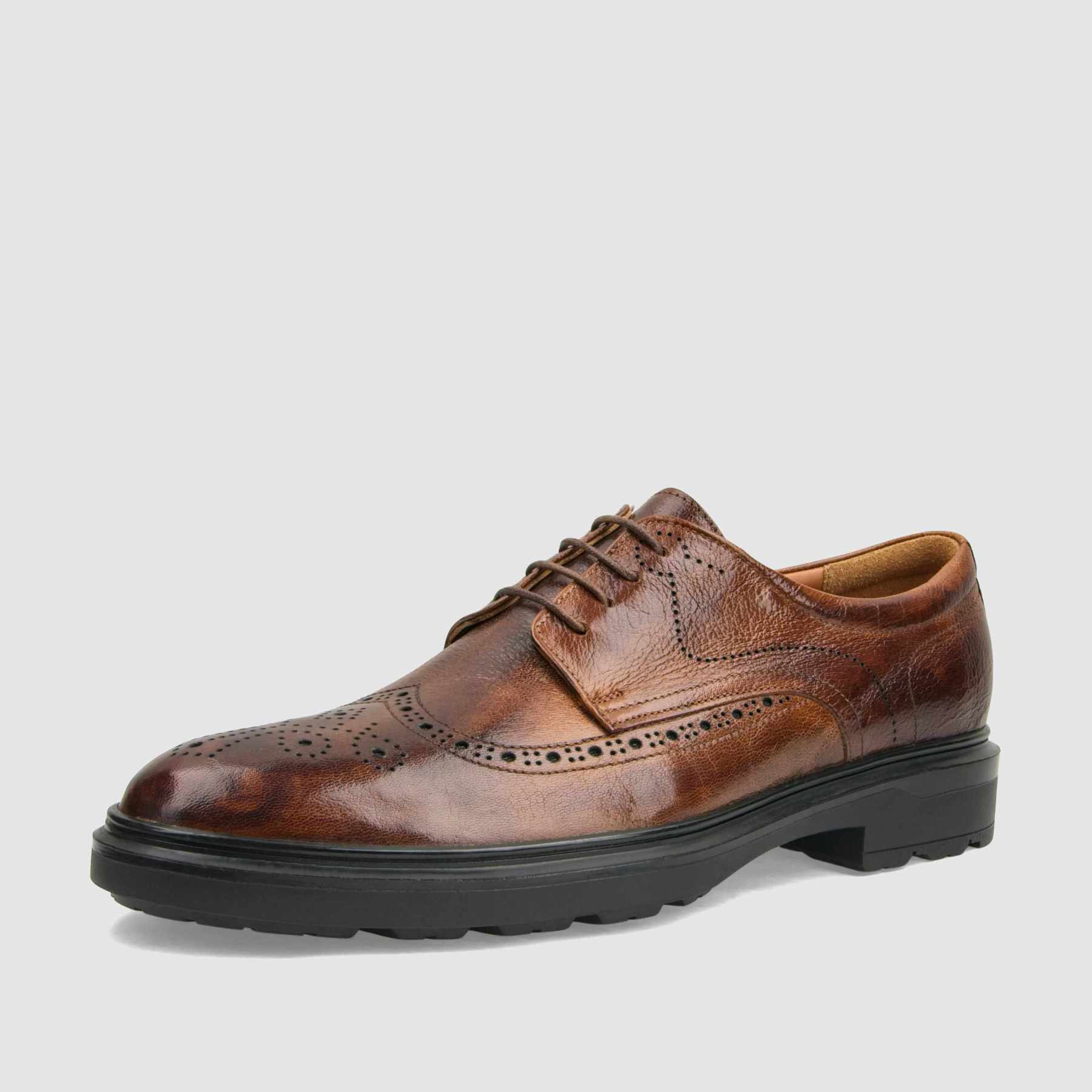 TAPI D-7454 formal shoe, goat grain leather