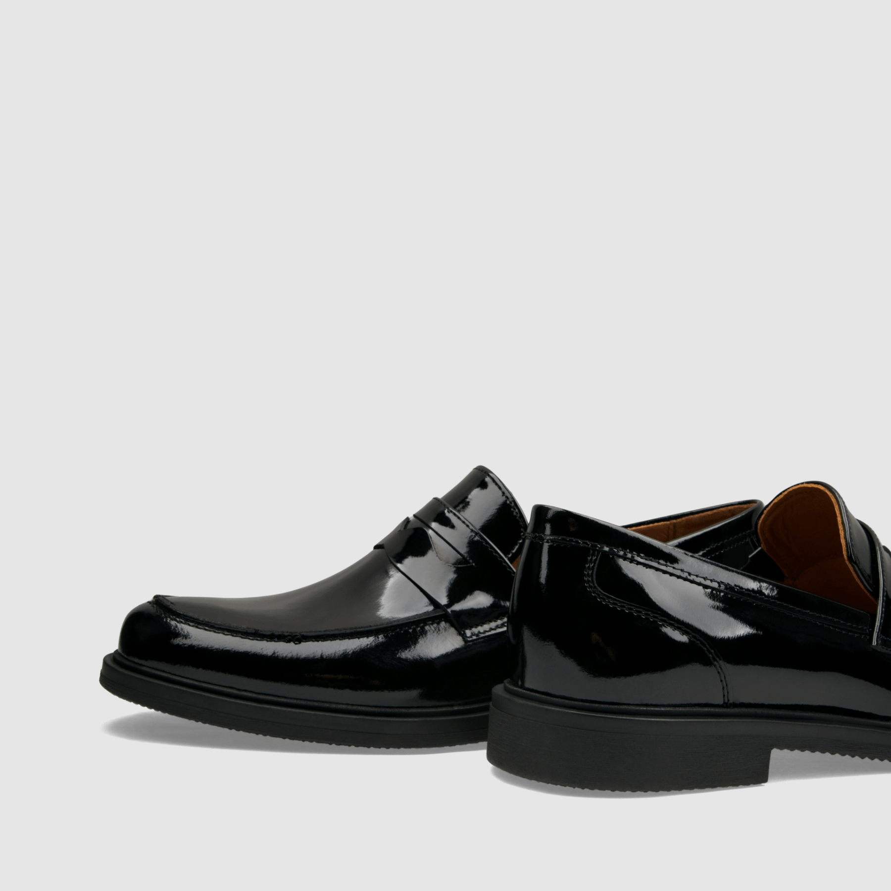 Loafer TAPI D - 7542 czarna licowa skóra - TAPI nero - Półbuty eleganckie wzuwane - Czarny - 5