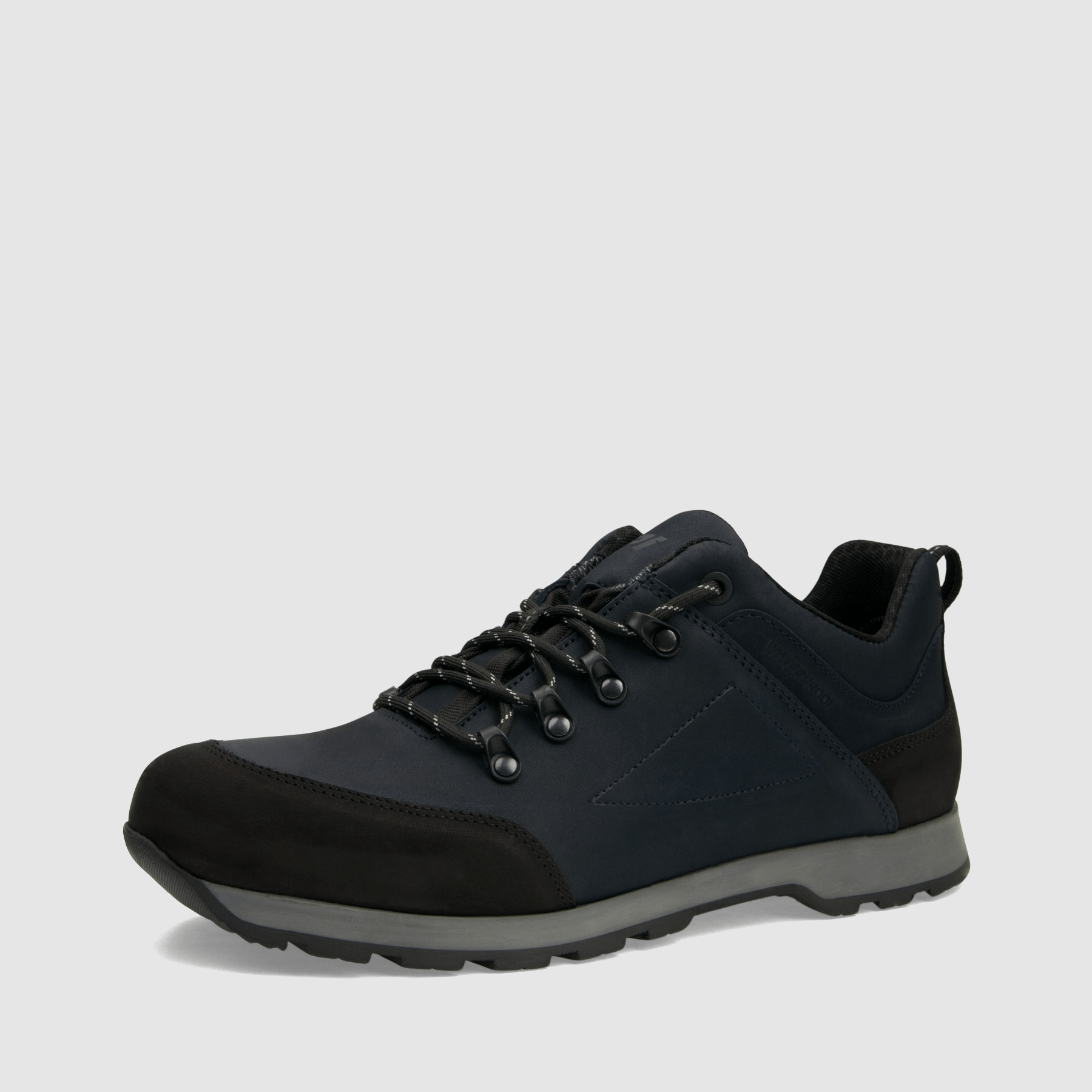 Półbut trekkingowy TAPI E - 9125 - granatowa nubukowa skóra - TAPI nero - Półbuty trekkingowe męskie - Granatowy - 1