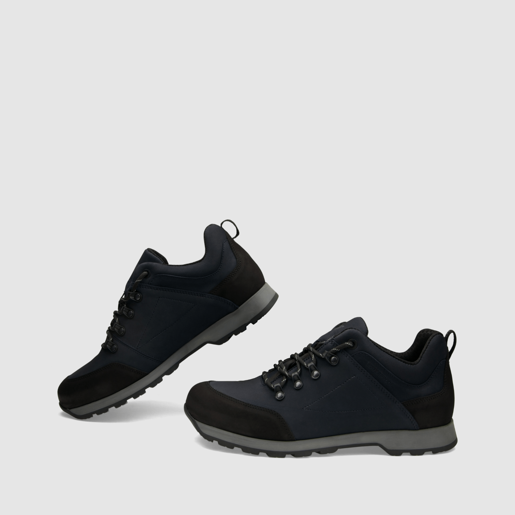 Półbut trekkingowy TAPI E - 9125 - granatowa nubukowa skóra - TAPI nero - Półbuty trekkingowe męskie - Granatowy - 6