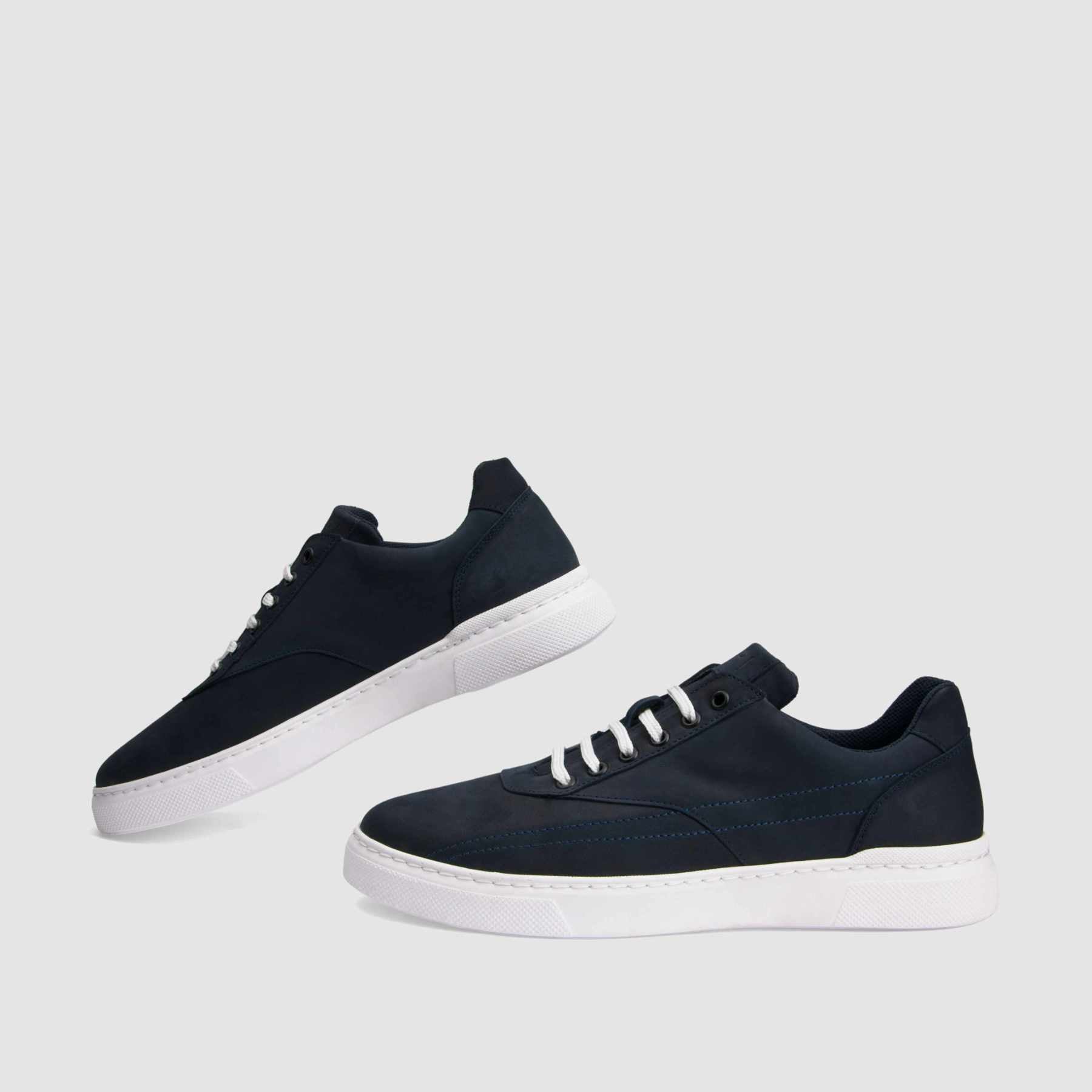 Sneakers | Strobel | Nobuck | 7410 - TAPI nero - B2B - 40 - 6