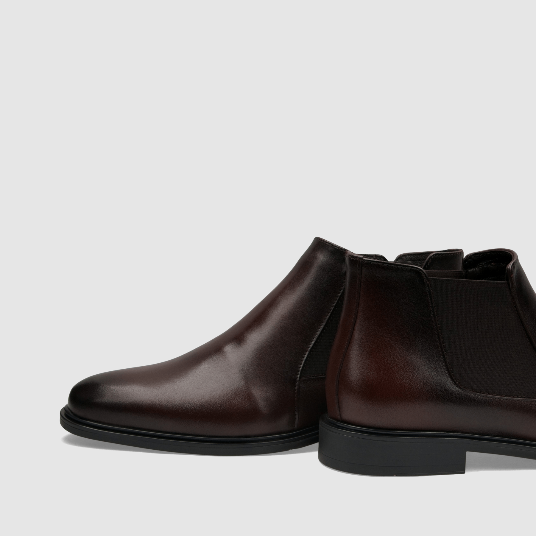 Sztyblety eleganckie TAPI G - 2410 ciemna brązowa licowa skora - TAPI nero - Sztyblety eleganckie - Brązowy - 5